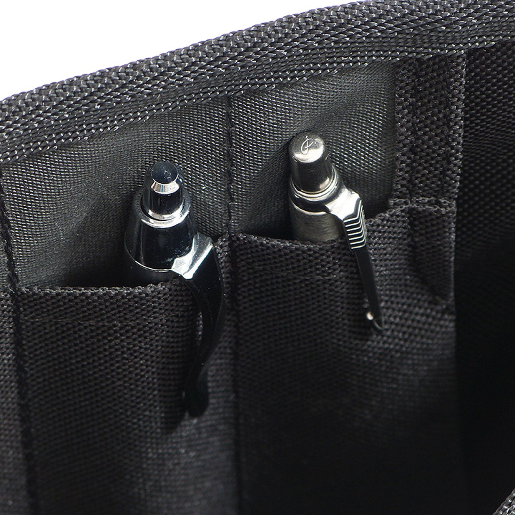 Handtasche Barkasse weiss-schwarz Zahl grau Laptoptasche 15 Zoll