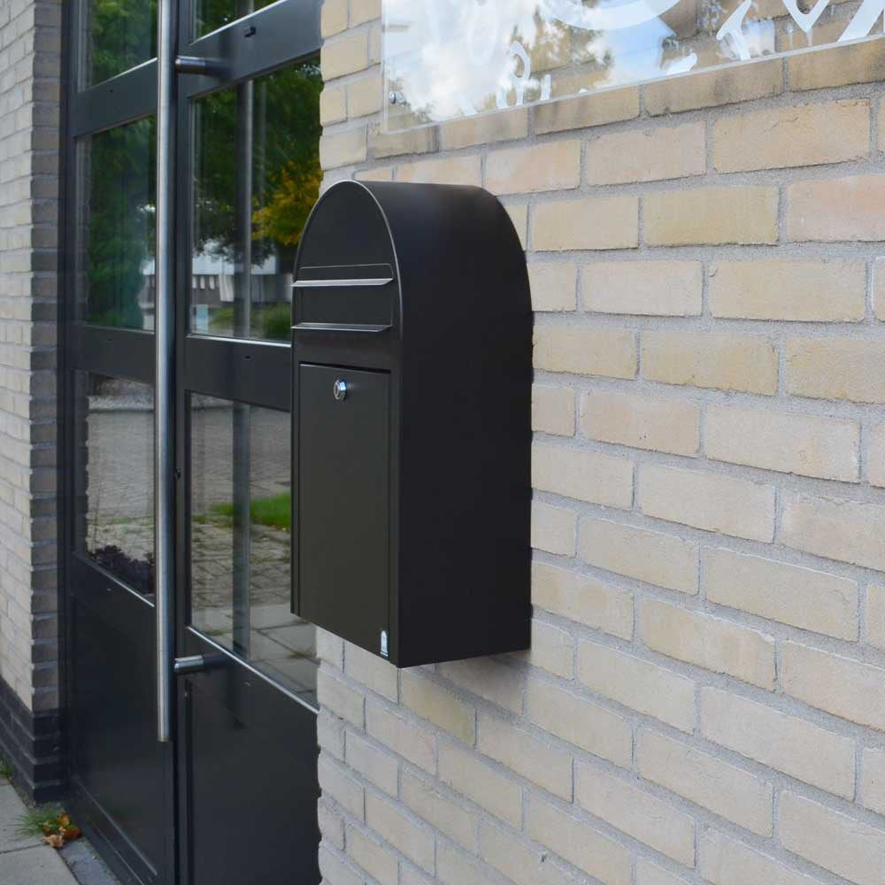 Briefkasten Classic S RAL 9005 strukturschwarz