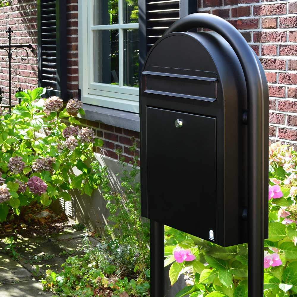 Briefkasten Classic S RAL 9005 strukturschwarz