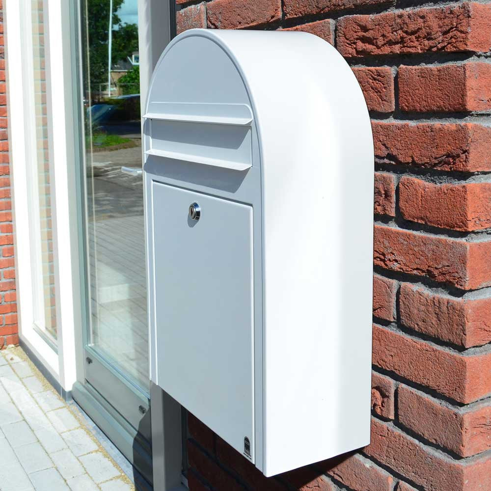 Briefkasten Classic S RAL 9016 weiß