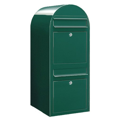 Briefkasten Duo RAL 6005 grün