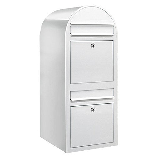 Briefkasten Duo RAL 9016 weiß