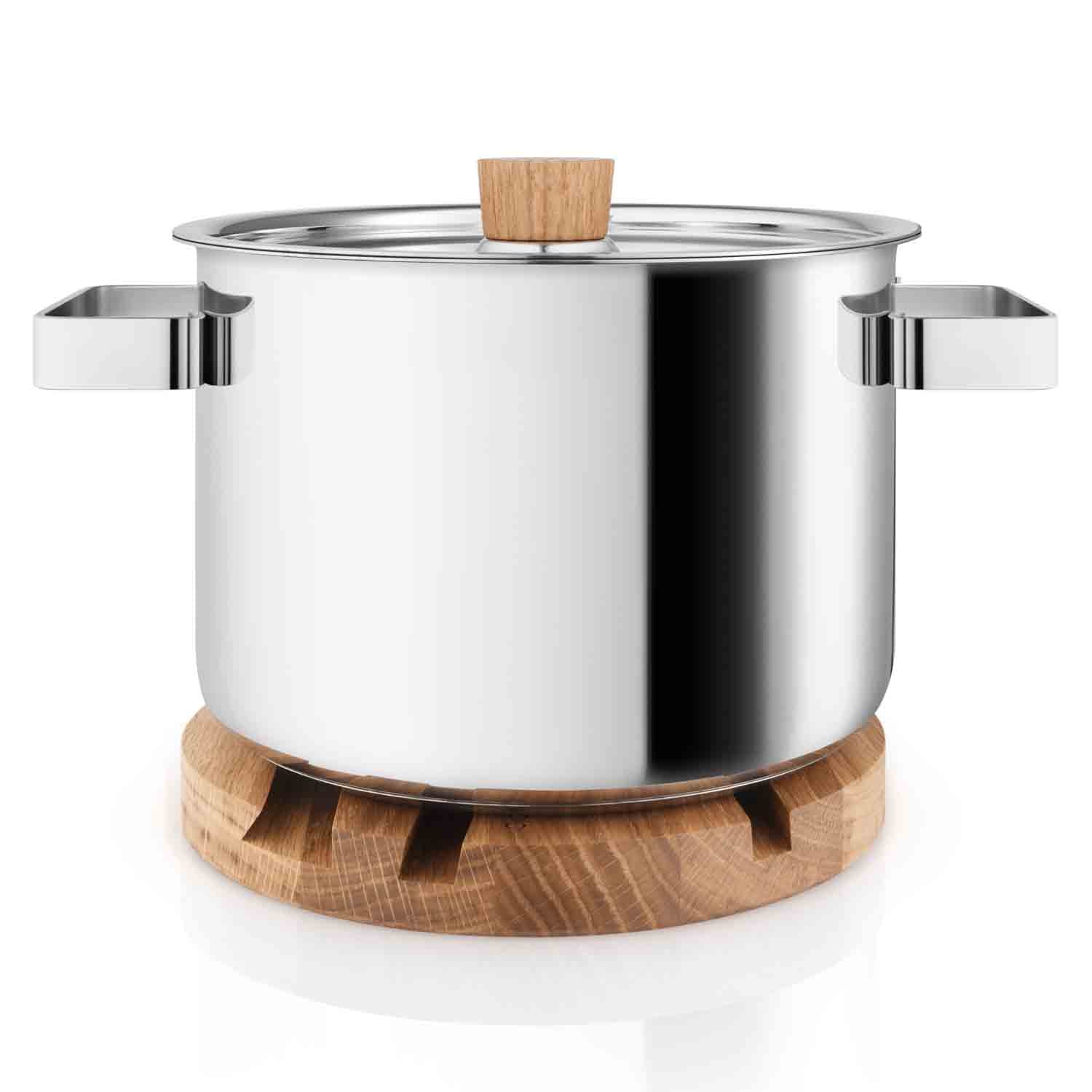 SmartMat Eiche Tablethalter + Untersetzer 17,7 cm