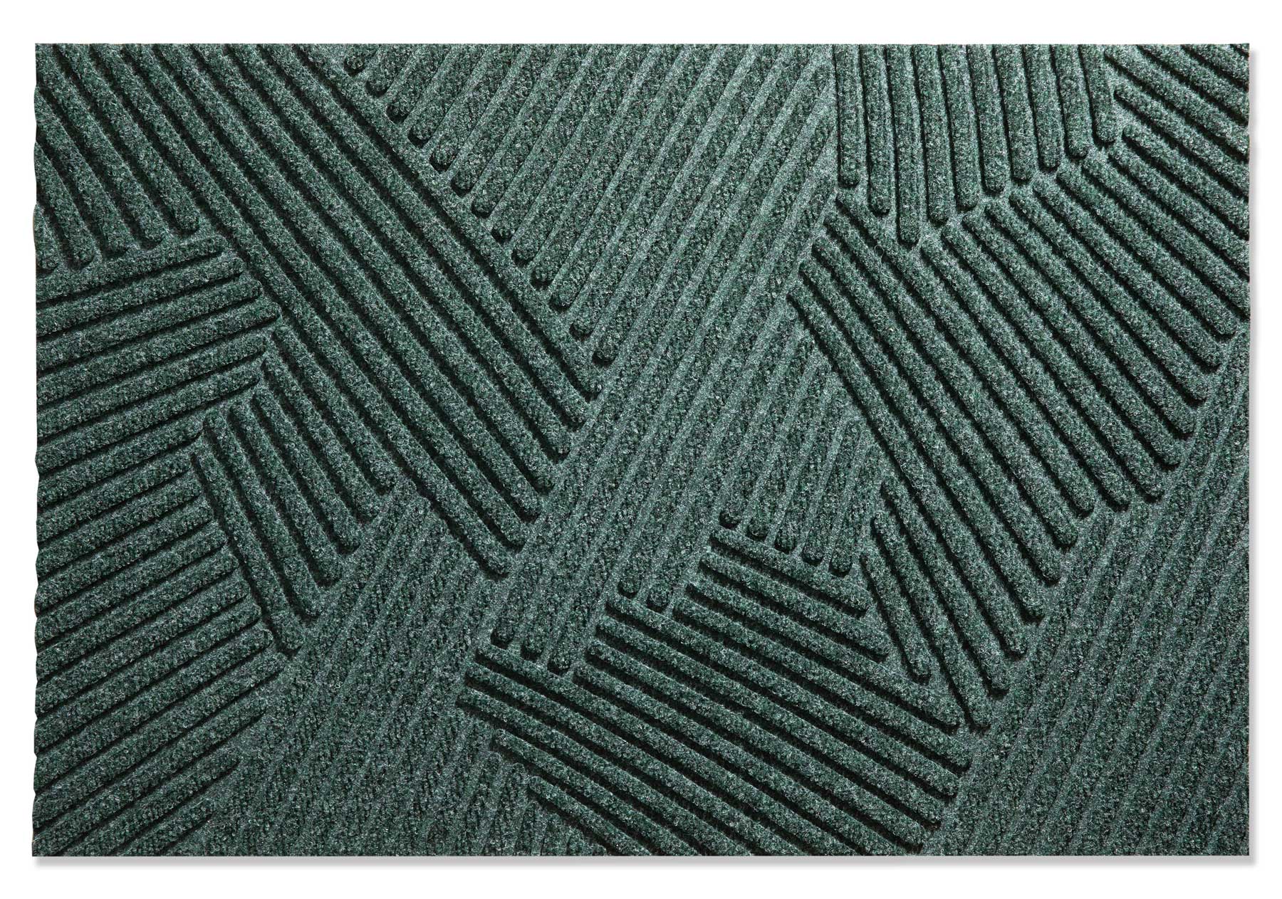 Fußmatte 60 x 90 cm Strå grün randlos