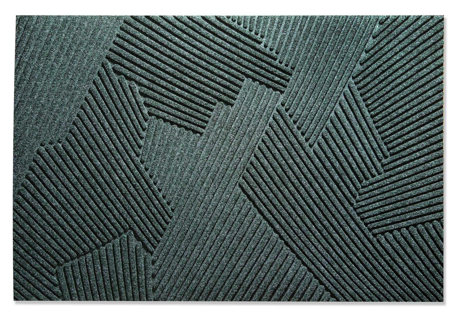 Wohnmatte 85 x 130 cm Strå grün randlos