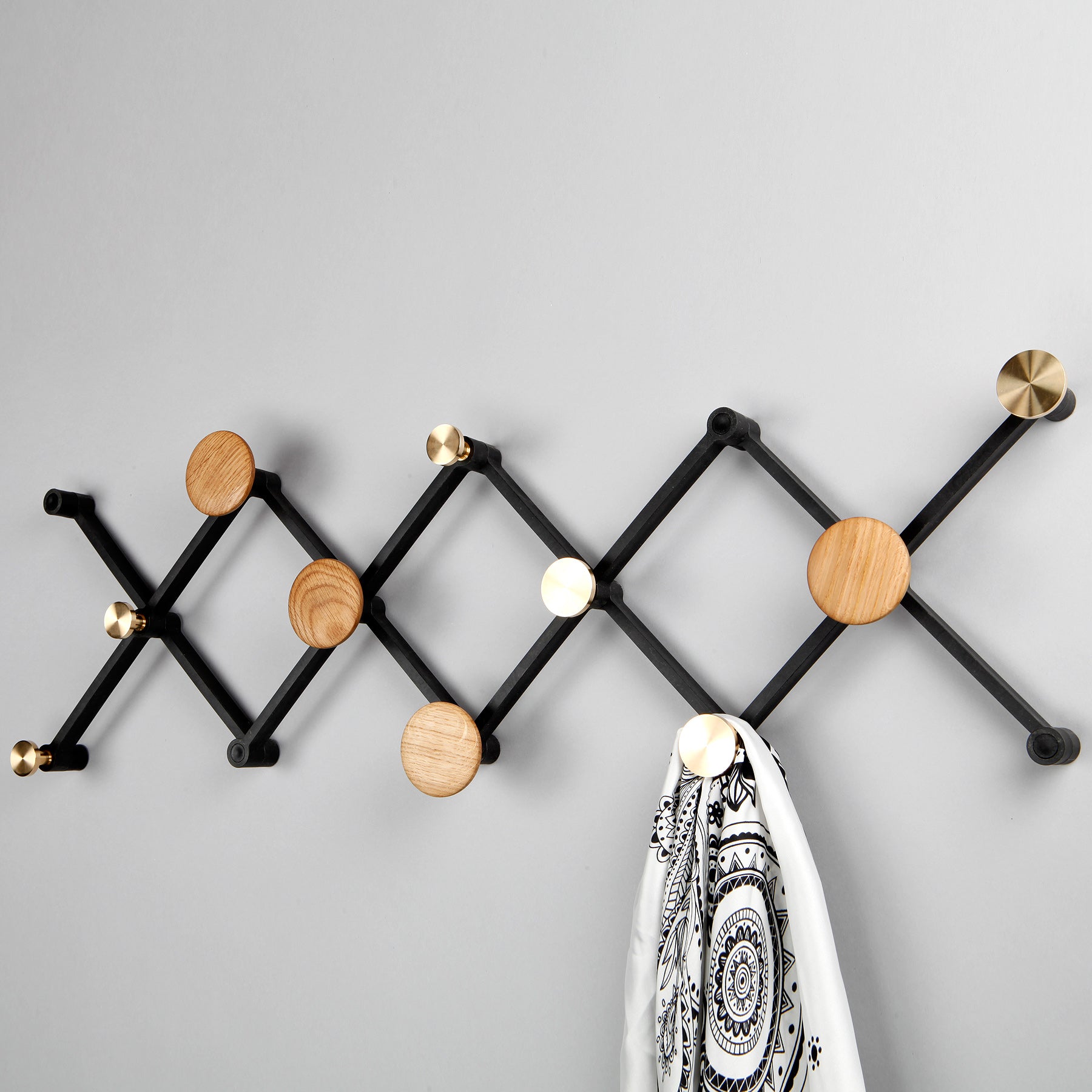 Garderobe X-Tend Eiche (geölt) modern und individuell