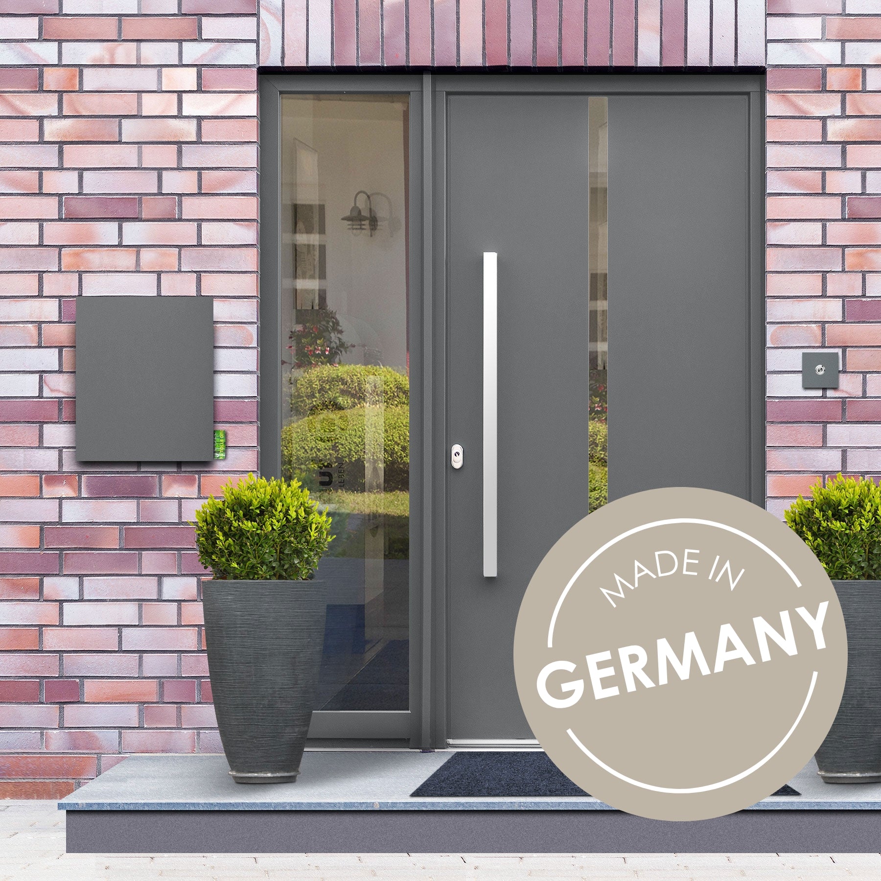 Briefkasten Box 111 basalt-grau