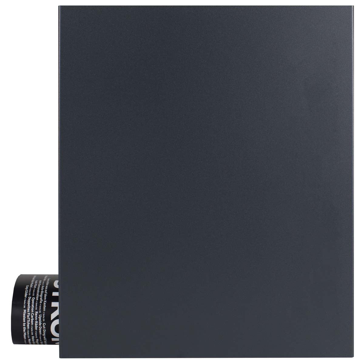 B-Ware Box 111R Design-Briefkasten mit Zeitungsfach anthrazit-grau (RAL 7016)