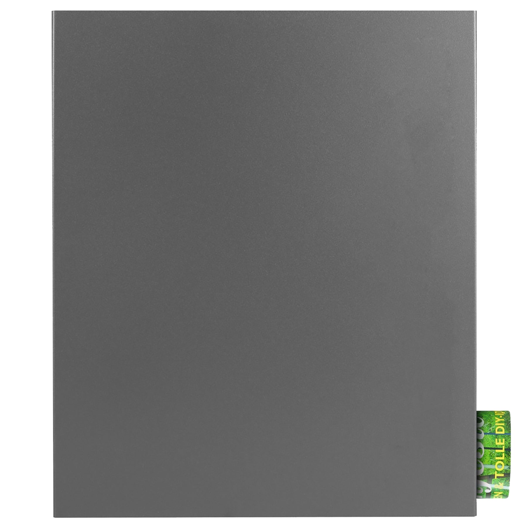 Briefkasten Box 111r grau-aluminium