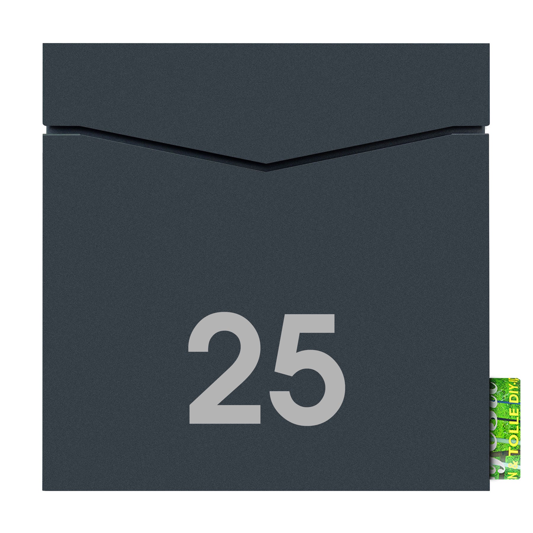 Postbox mit grosser Hausnummer MOCAVI Box 710