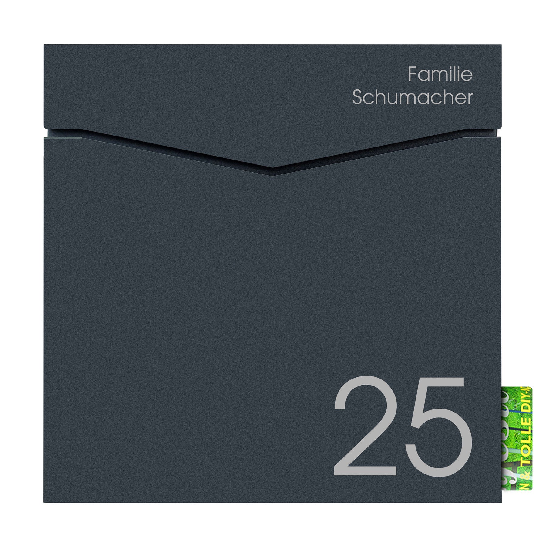 Postkasten Box 710 mit Personalisierung