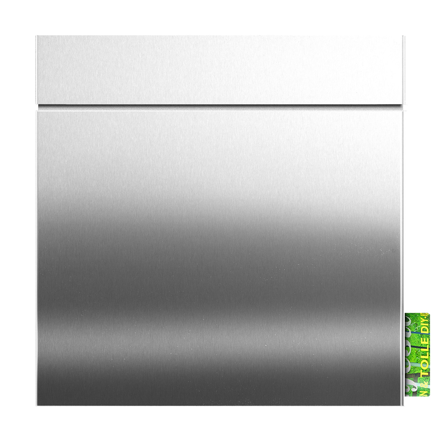 Edelstahlbriefkasten wetterfest rostfrei