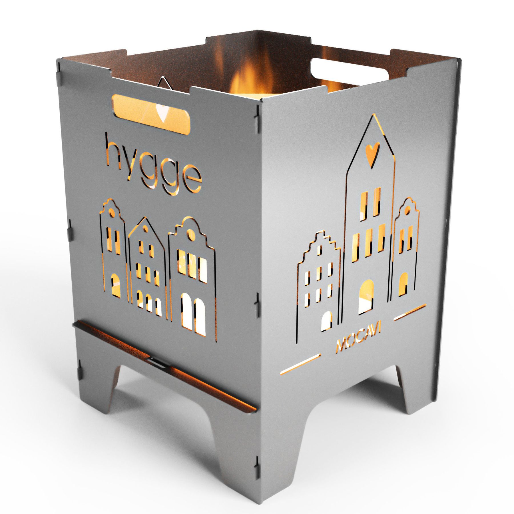 Edelstahl Feuerkorb Hygge 52 cm | 3 mm V2A