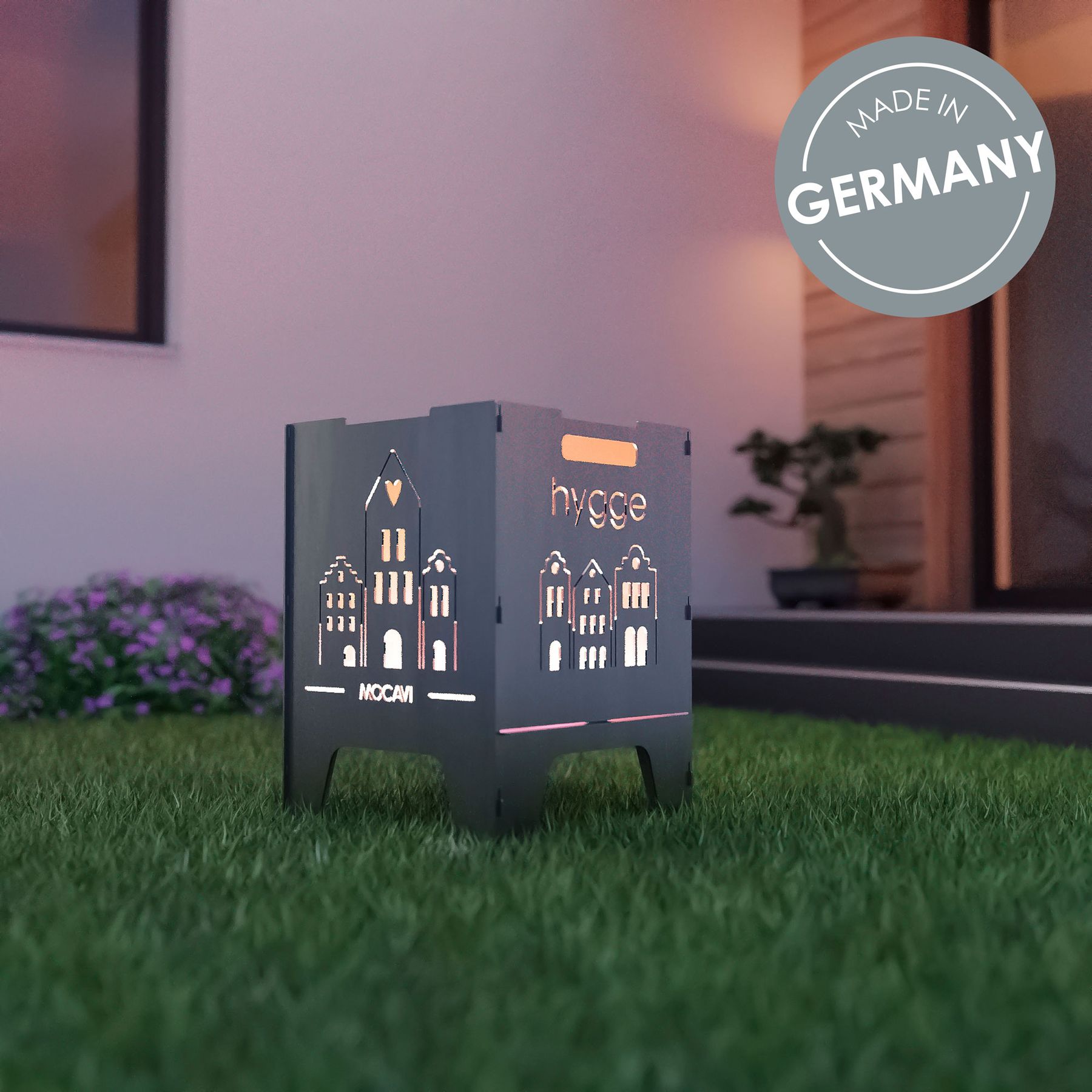 Edelstahl Feuerkorb Hygge 52 cm | 3 mm V2A