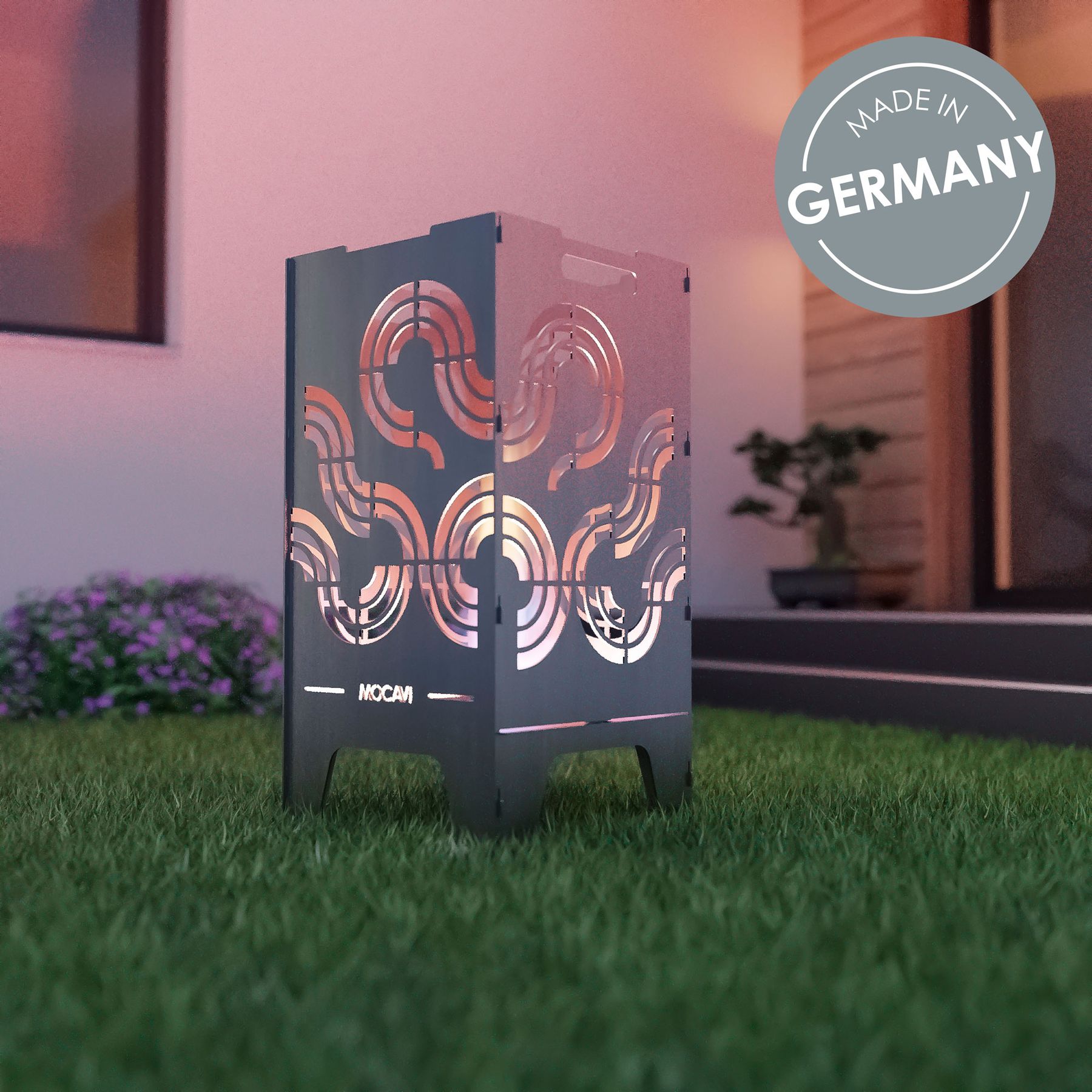 Edelstahl Feuertonne Identity 73 cm | 3 mm V2A