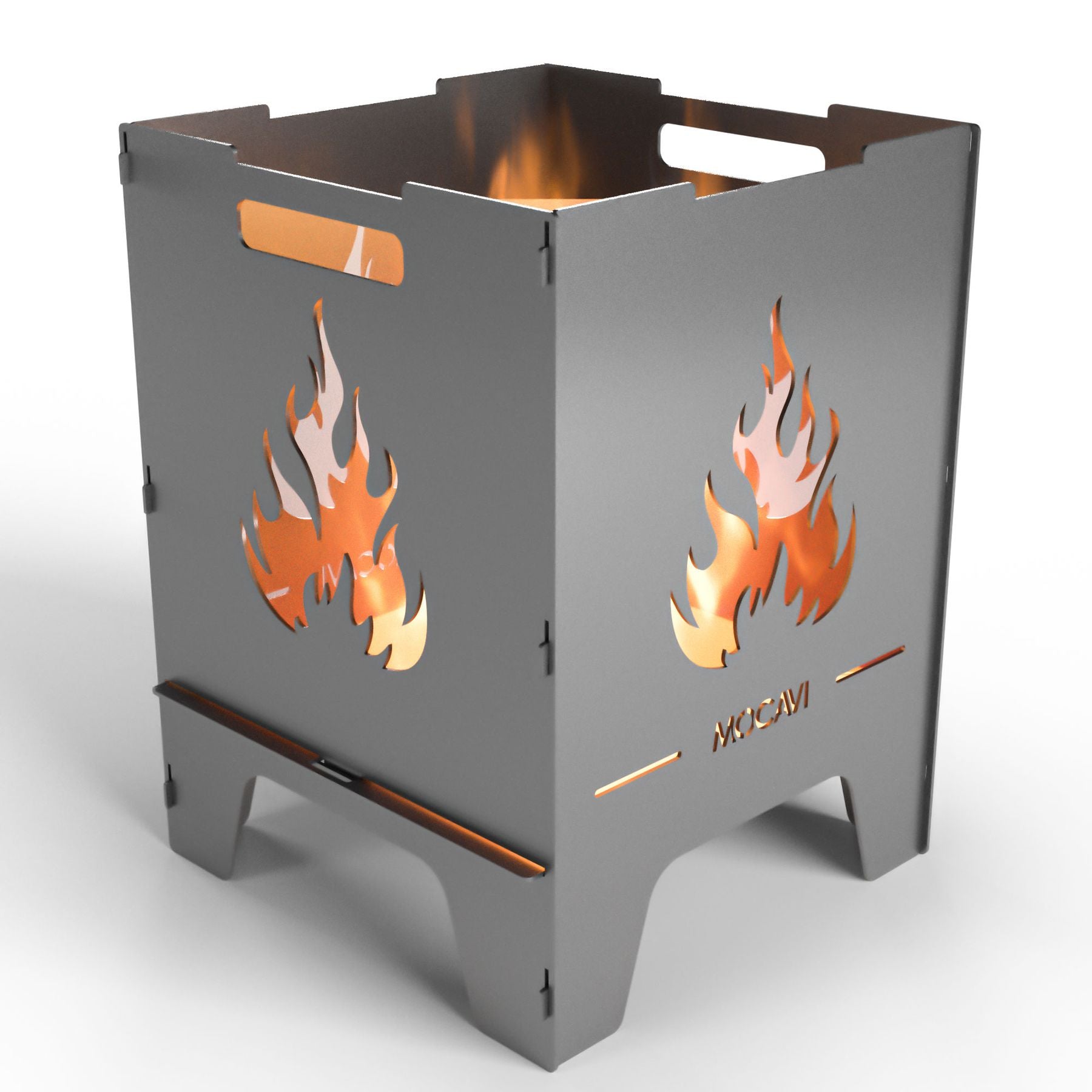 Feuerkorb Flamme 52 cm | 3 mm Stahl