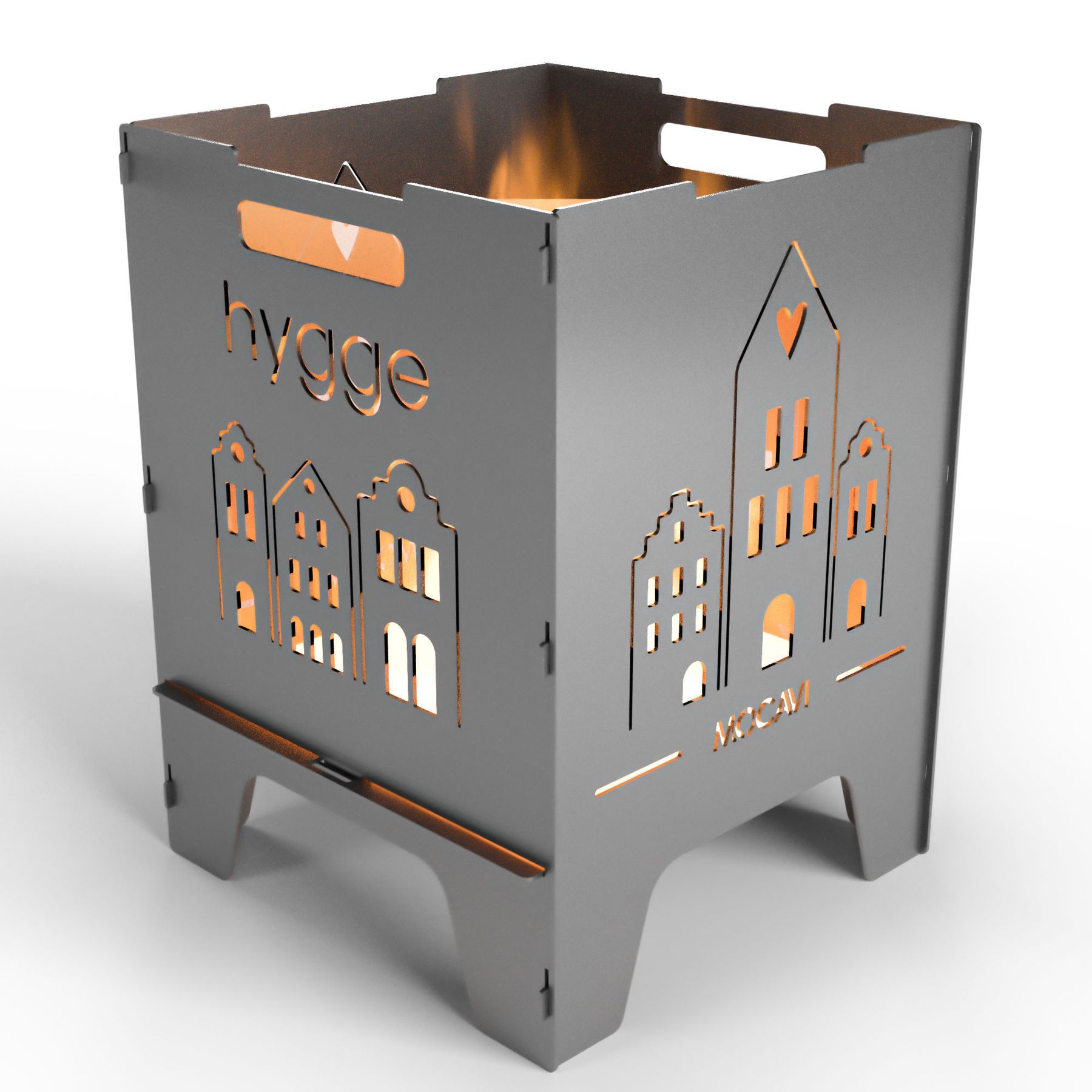 Feuerkorb Hygge 52 cm Edelrost zerlegbar