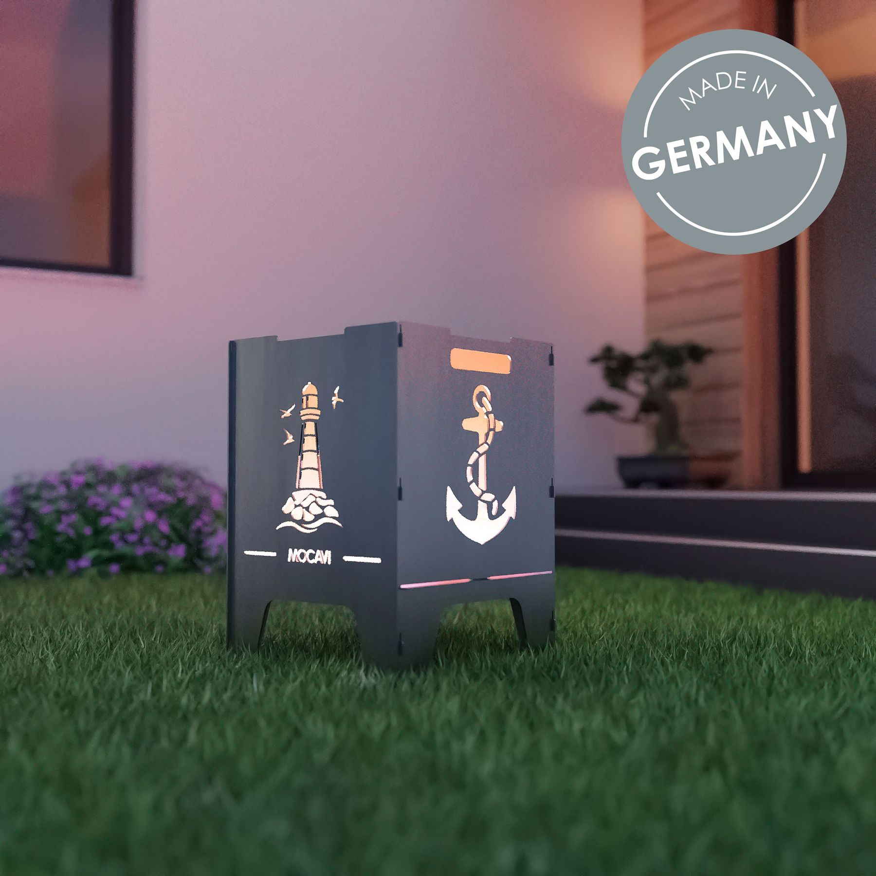 Feuerkorb Maritim 52 cm | 3 mm Stahl