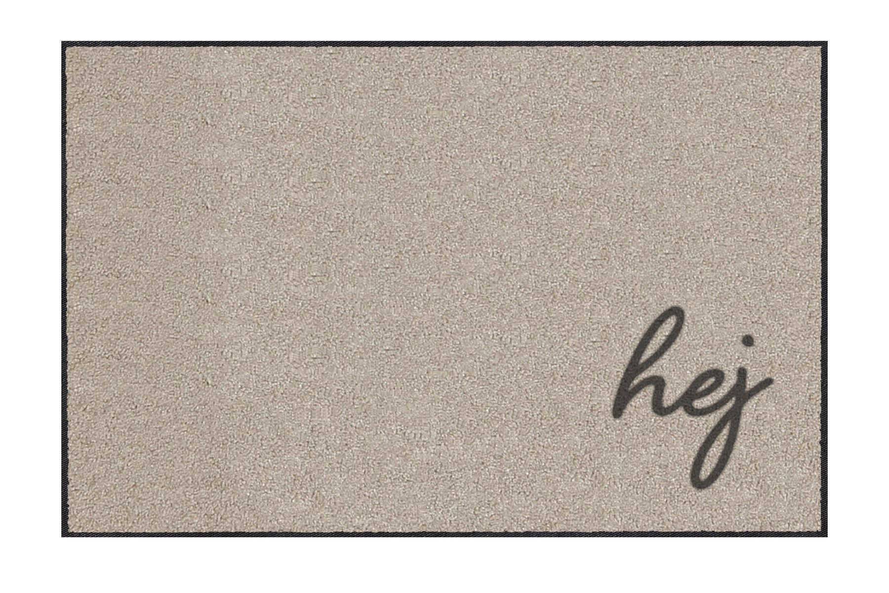 Fußmatte 45x70 Mat Hej beige