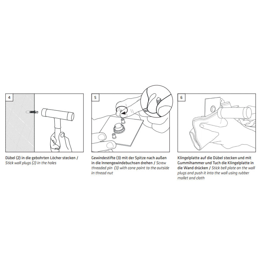 Türklingel MO-Ring 120 anthrazit
