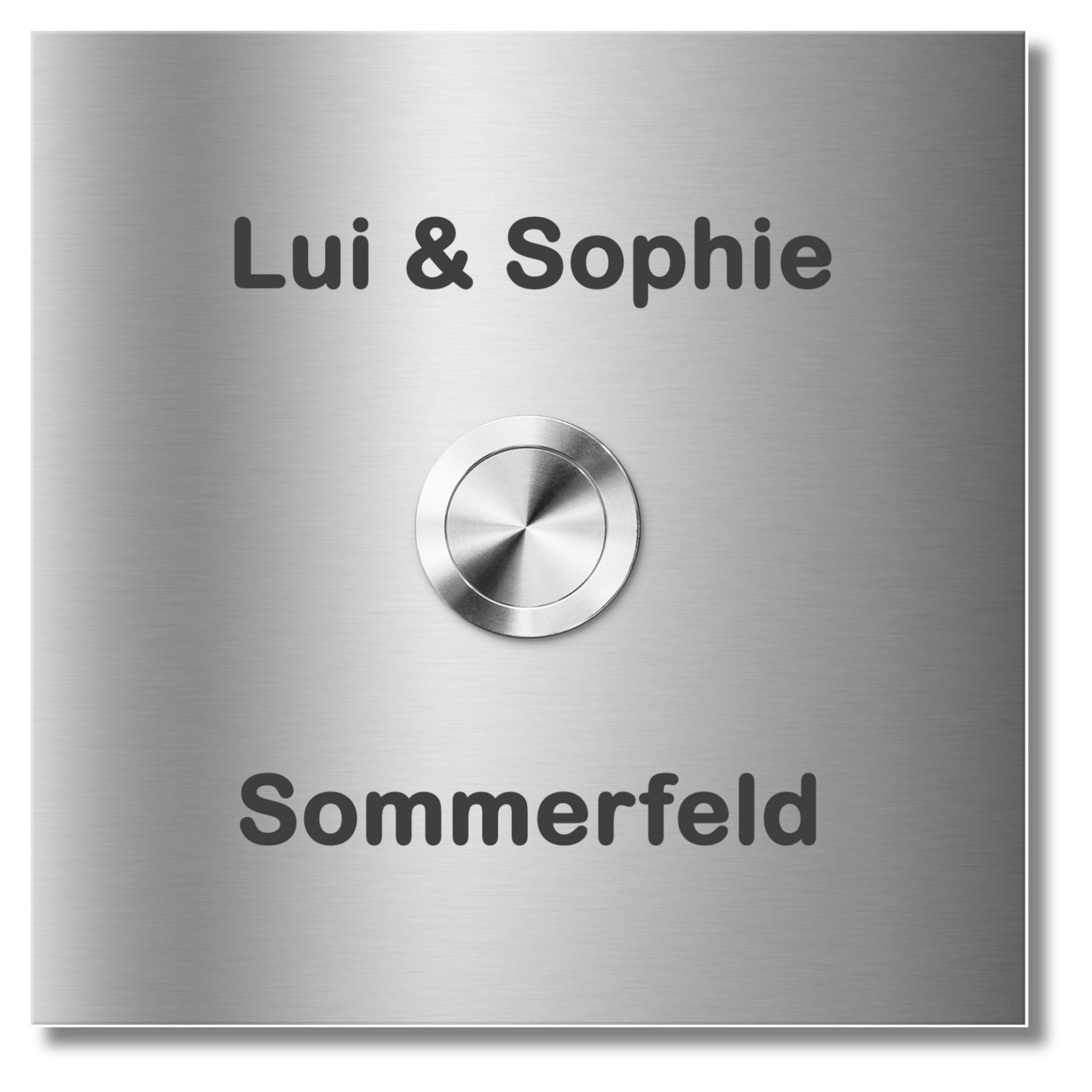 Türklingel MO-Ring 186 Nf20 Edelstahl personalisiert