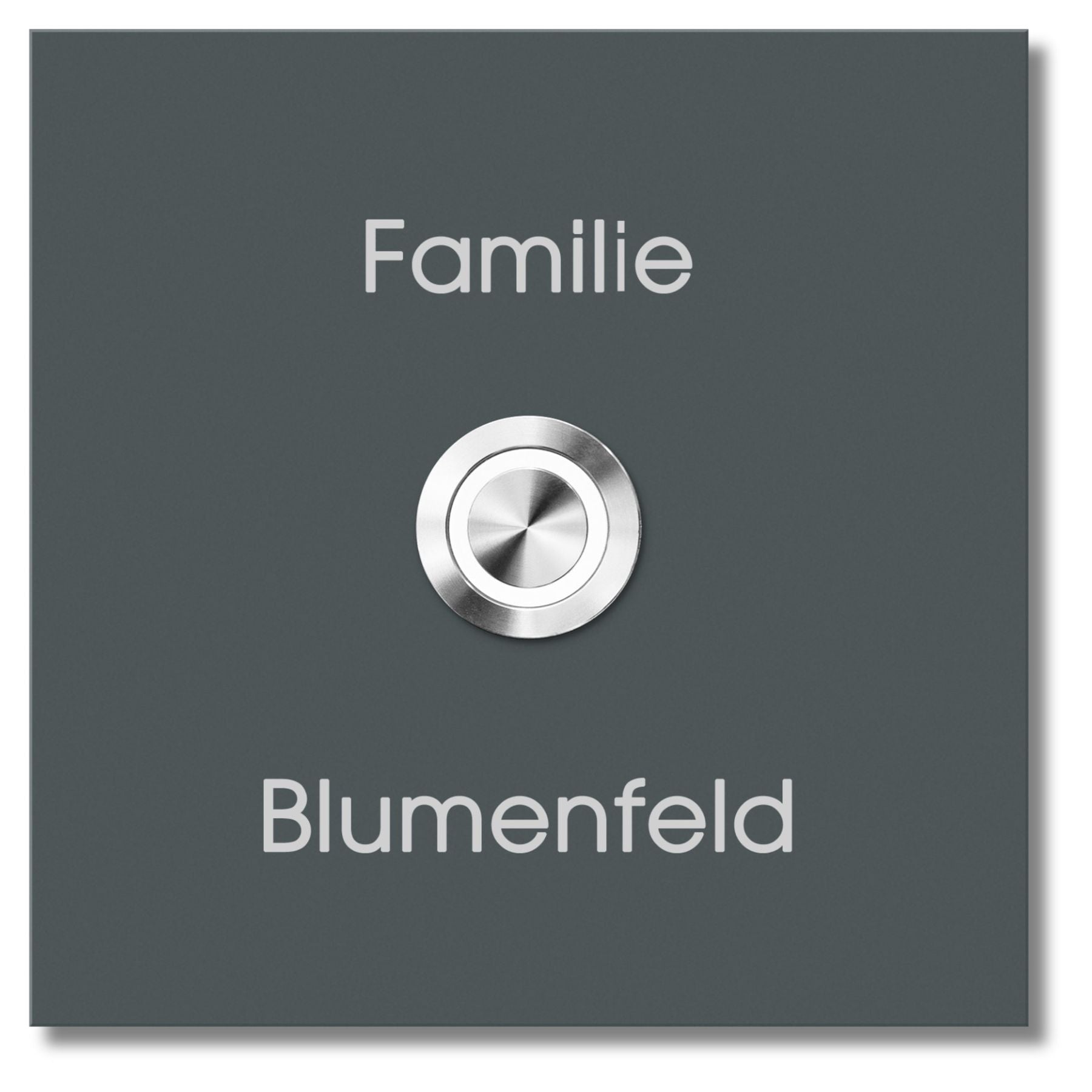 Türklingel MO-Ring 187 Nf20 grau LED personalisiert