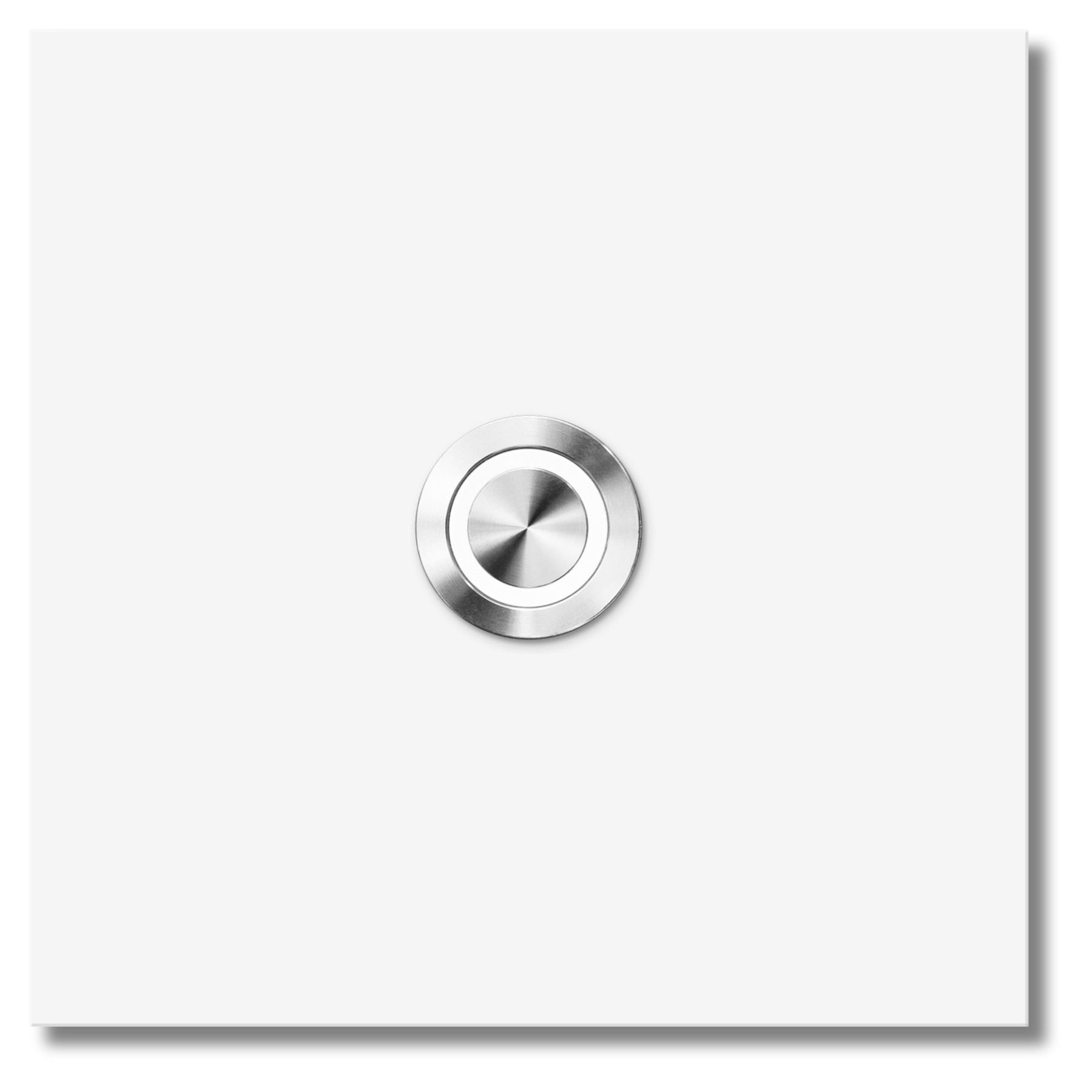 Türklingel MO-Ring 187 weiß LED 8,5 cm