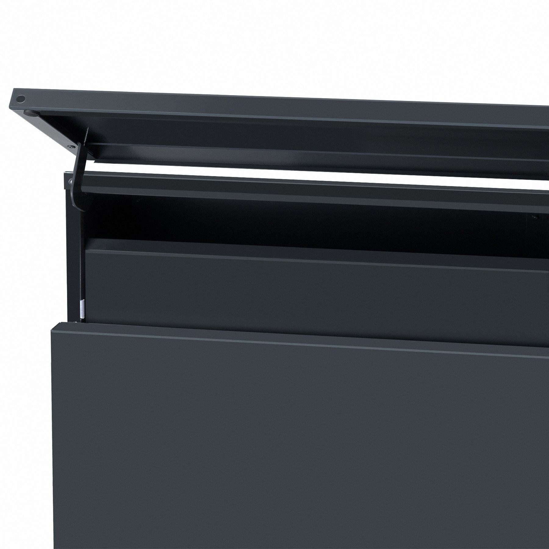 Standbriefkasten anthrazit SBox 315 Stick 504 matt personalisiert