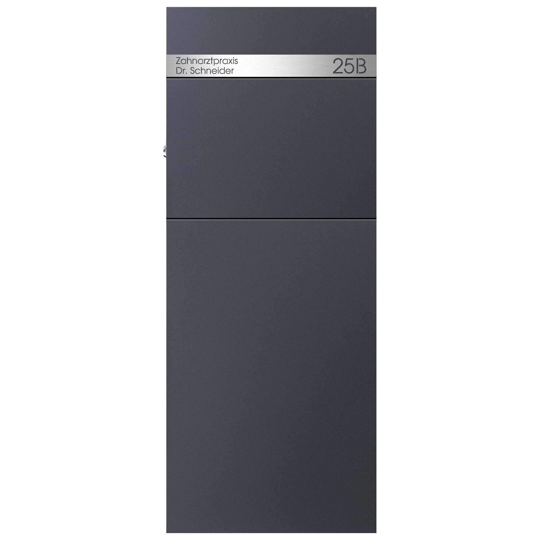 Standbriefkasten anthrazit freistehend