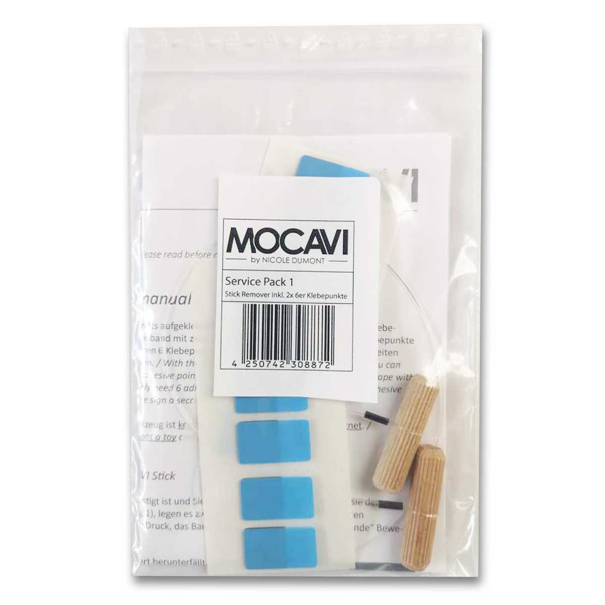 Service Pack 1 Stick Demontage inkl. 12 hochwertige Klebepads