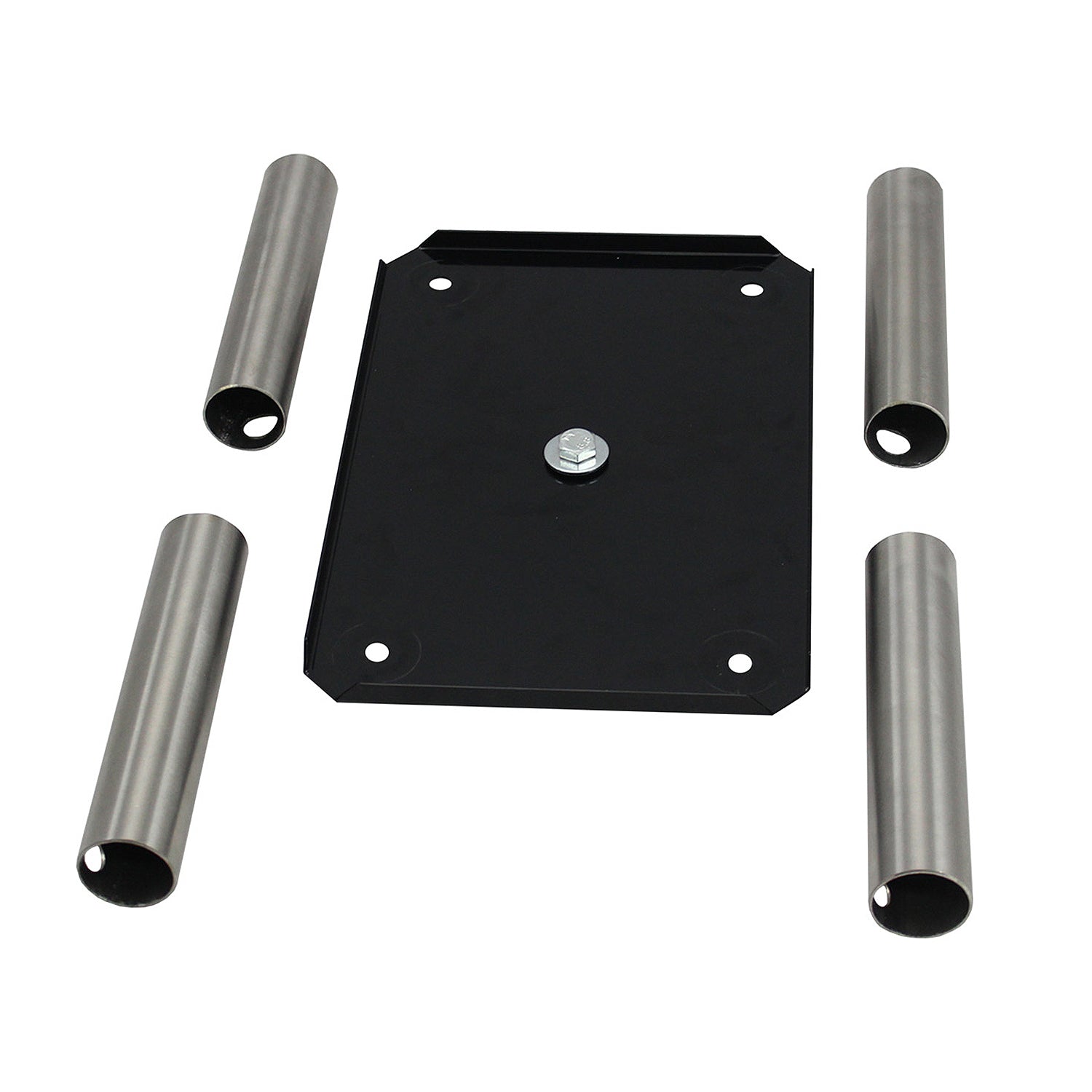 Stand 600b Paketbriefkasten-Ständer zum Einbetonieren mit Edelstahlfüßen