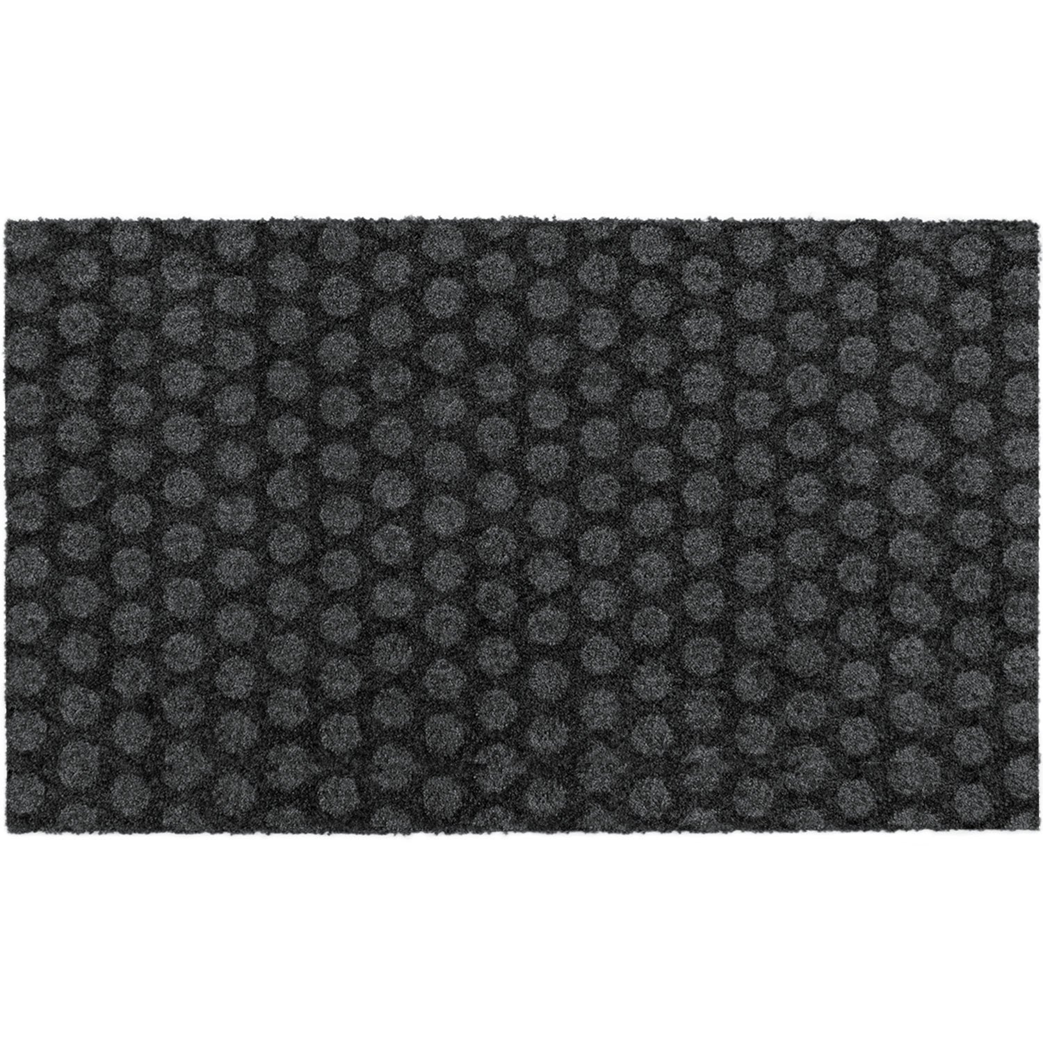 Fußmatte anthrazit indoor outdoor Punkte