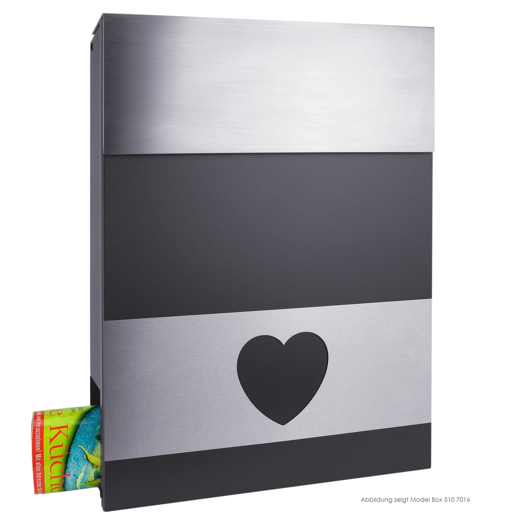 Edelstahlschild Stick240