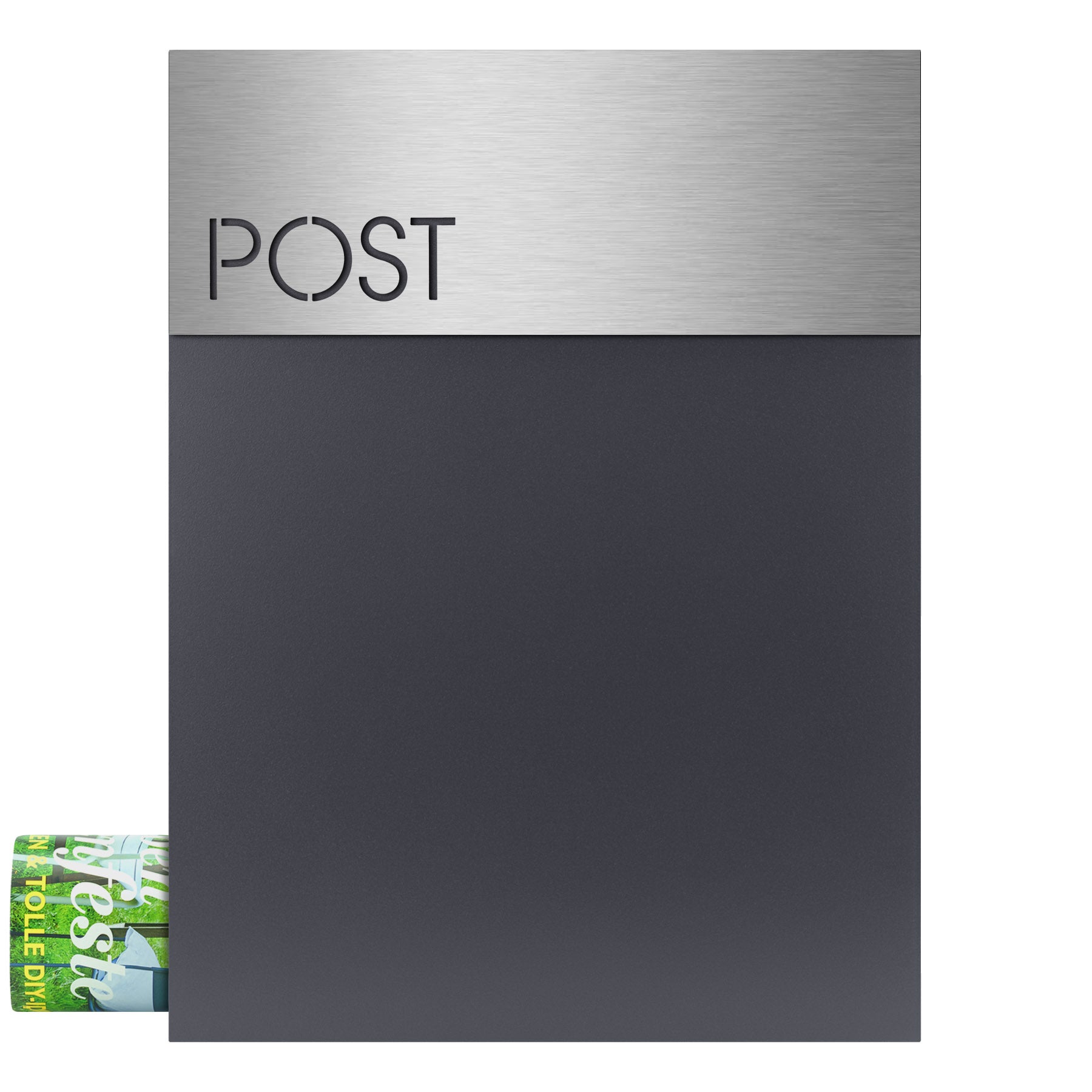 Edelstahlschild Stick250