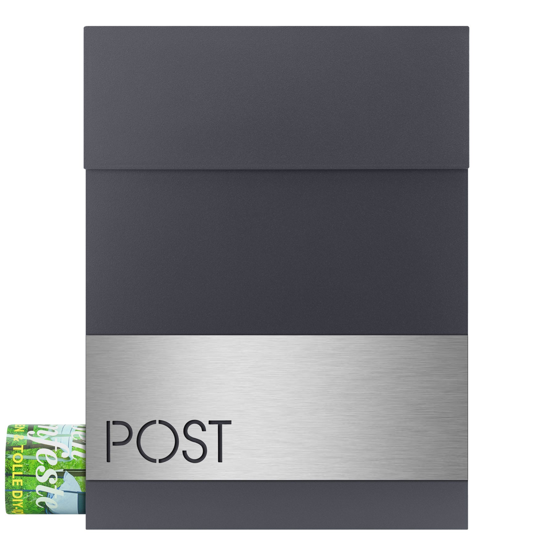 Edelstahlschild Stick250