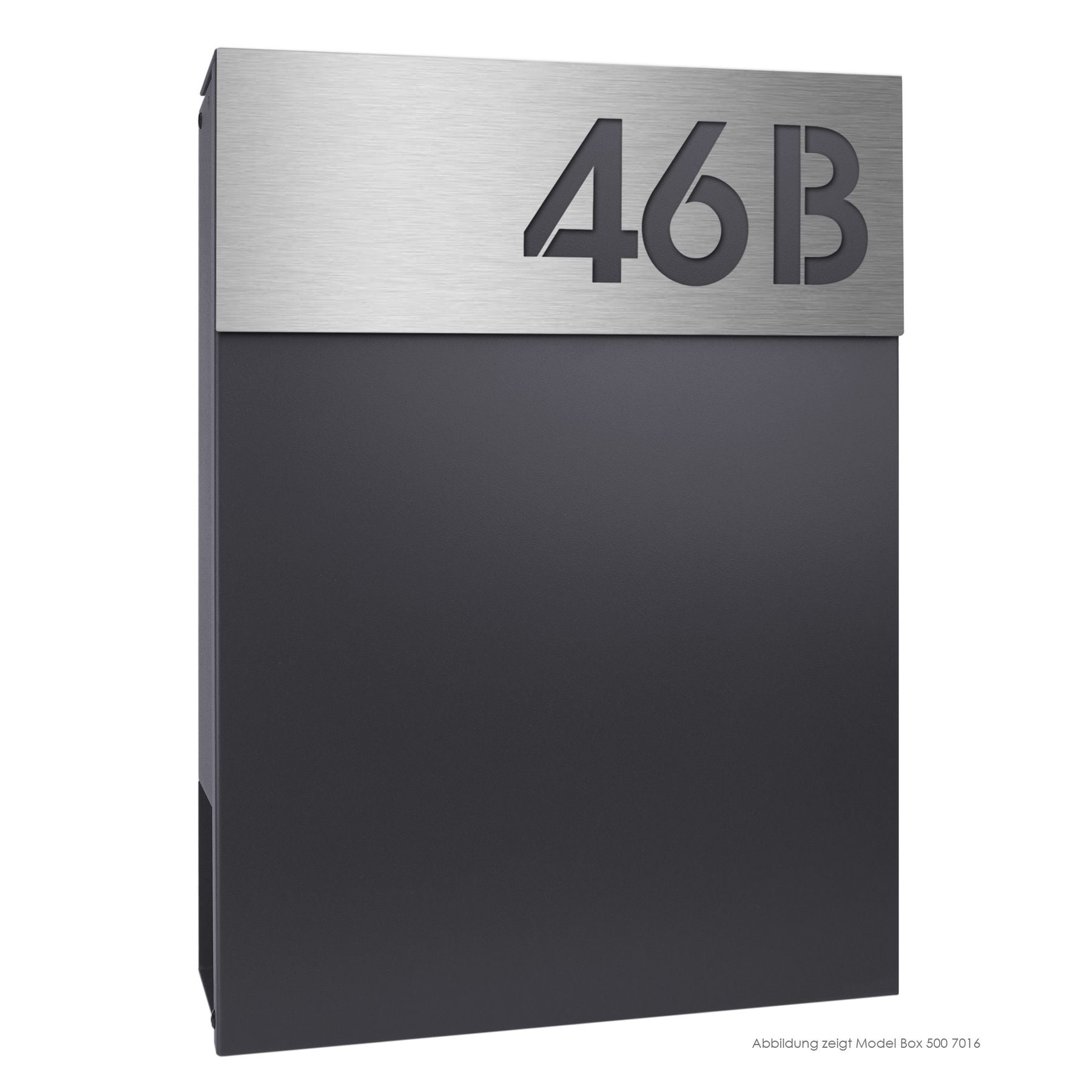 Edelstahlschild Stick210