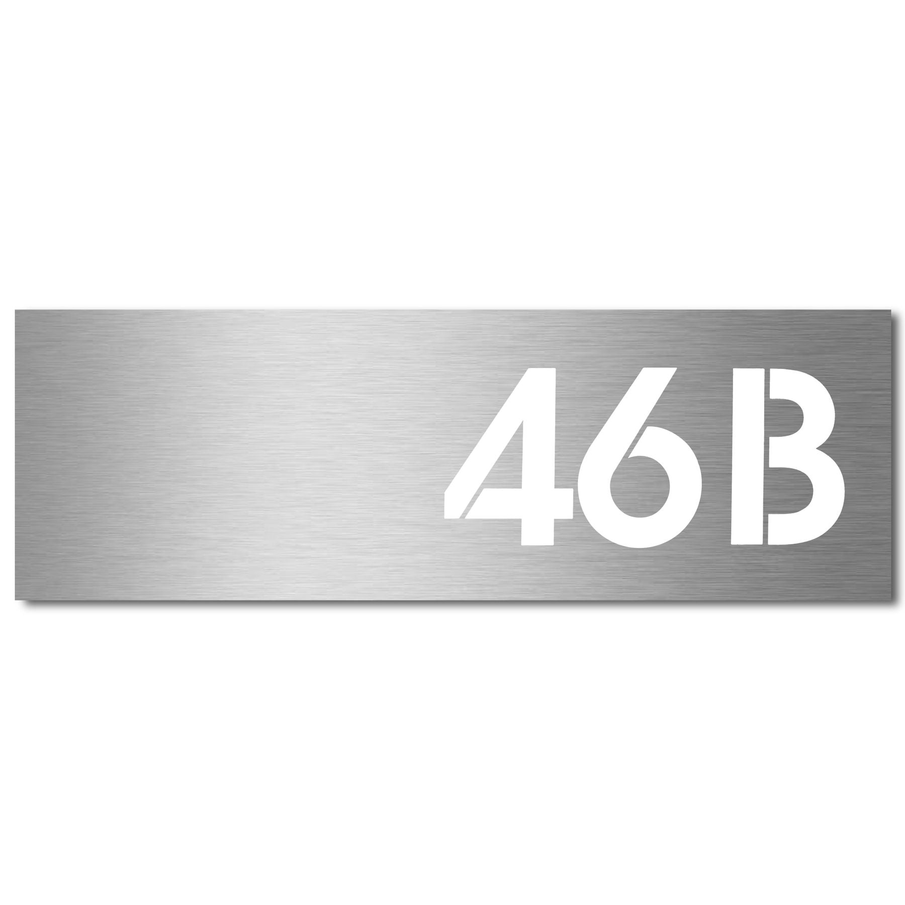 Edelstahlschild Stick210