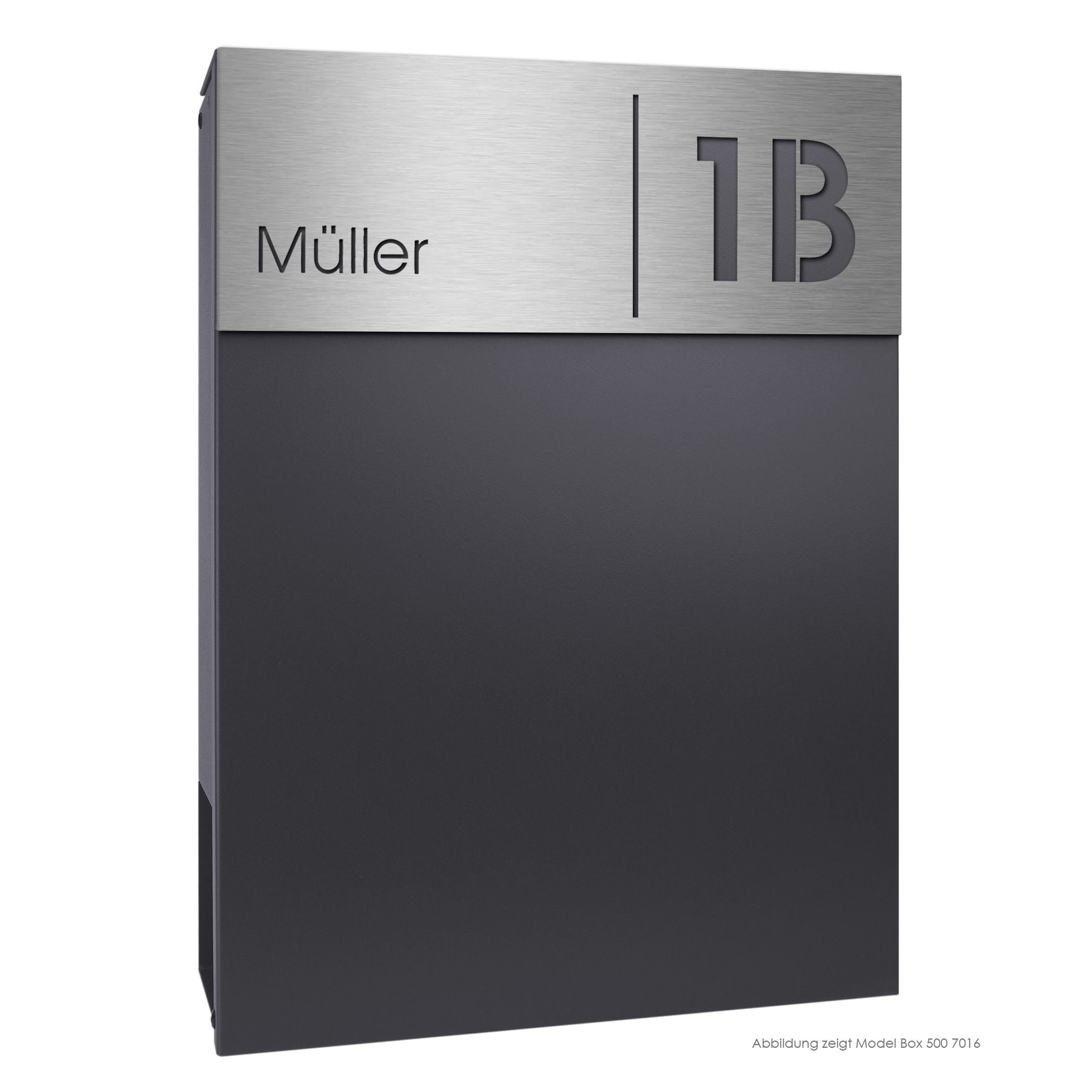 Edelstahlschild Stick230