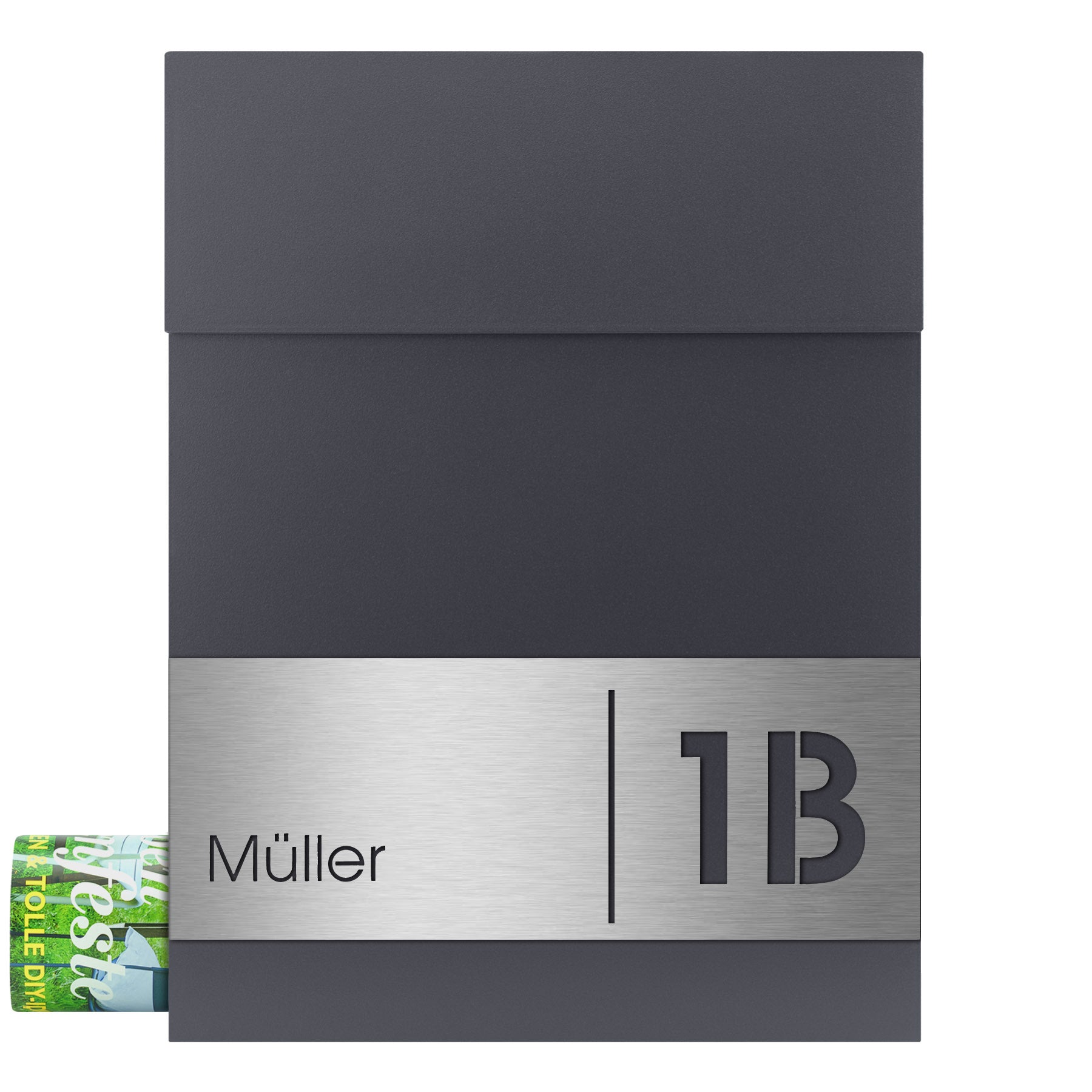 Edelstahlschild Stick230