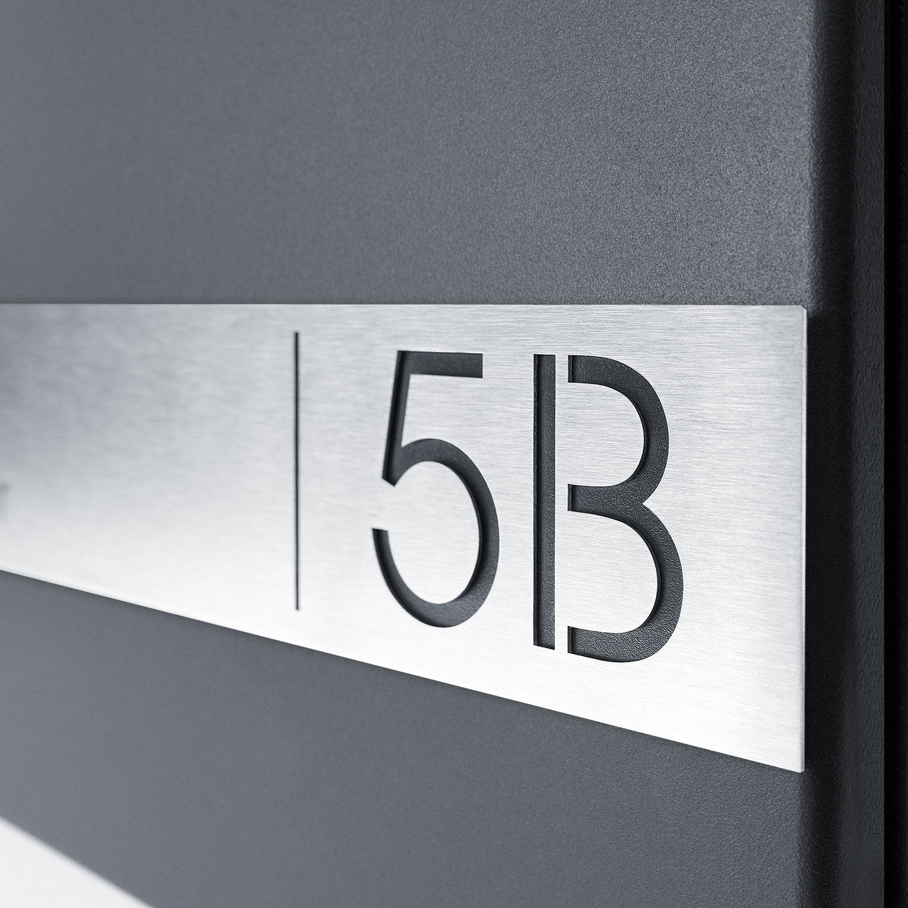 Edelstahlschild Stick271