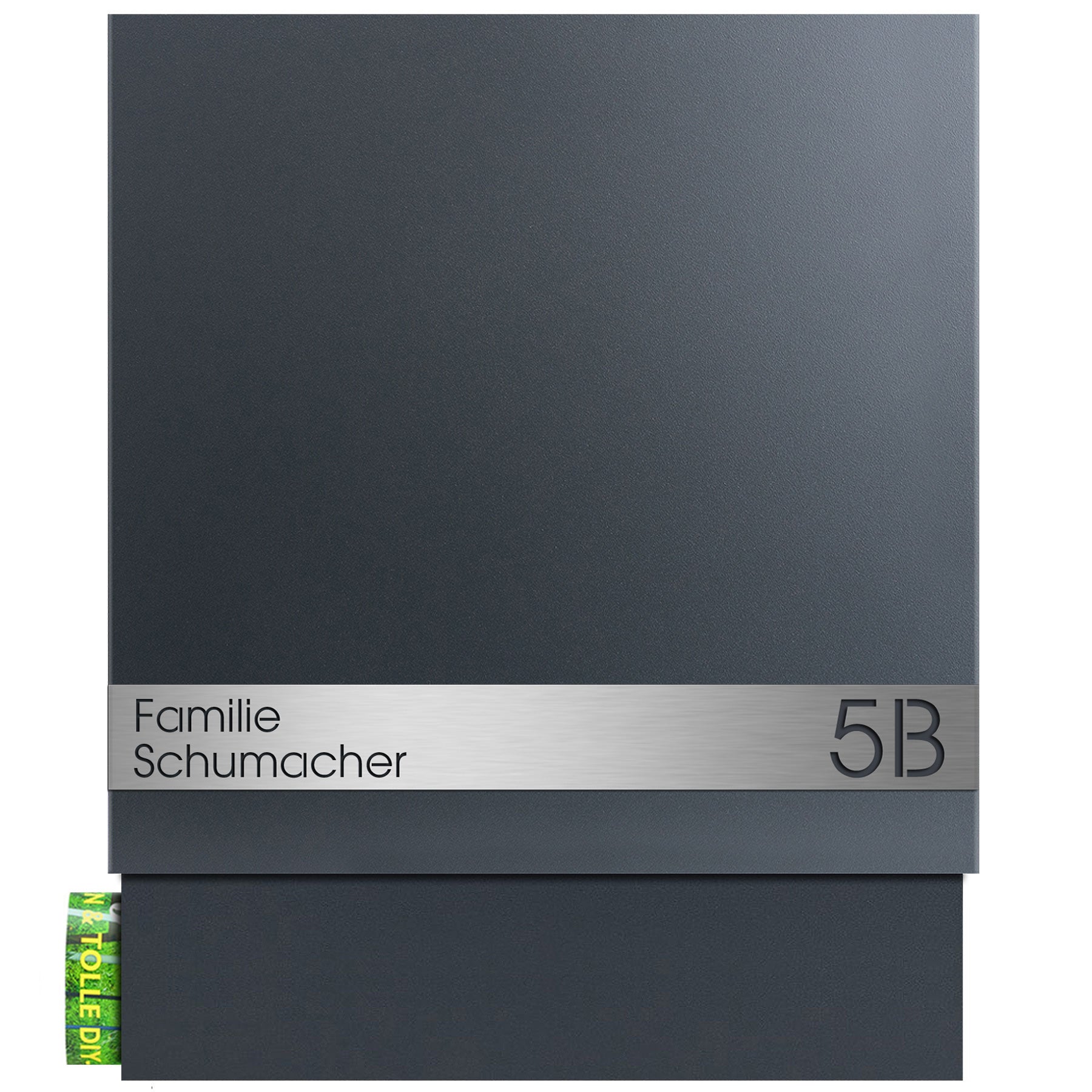 Edelstahlschild Stick281