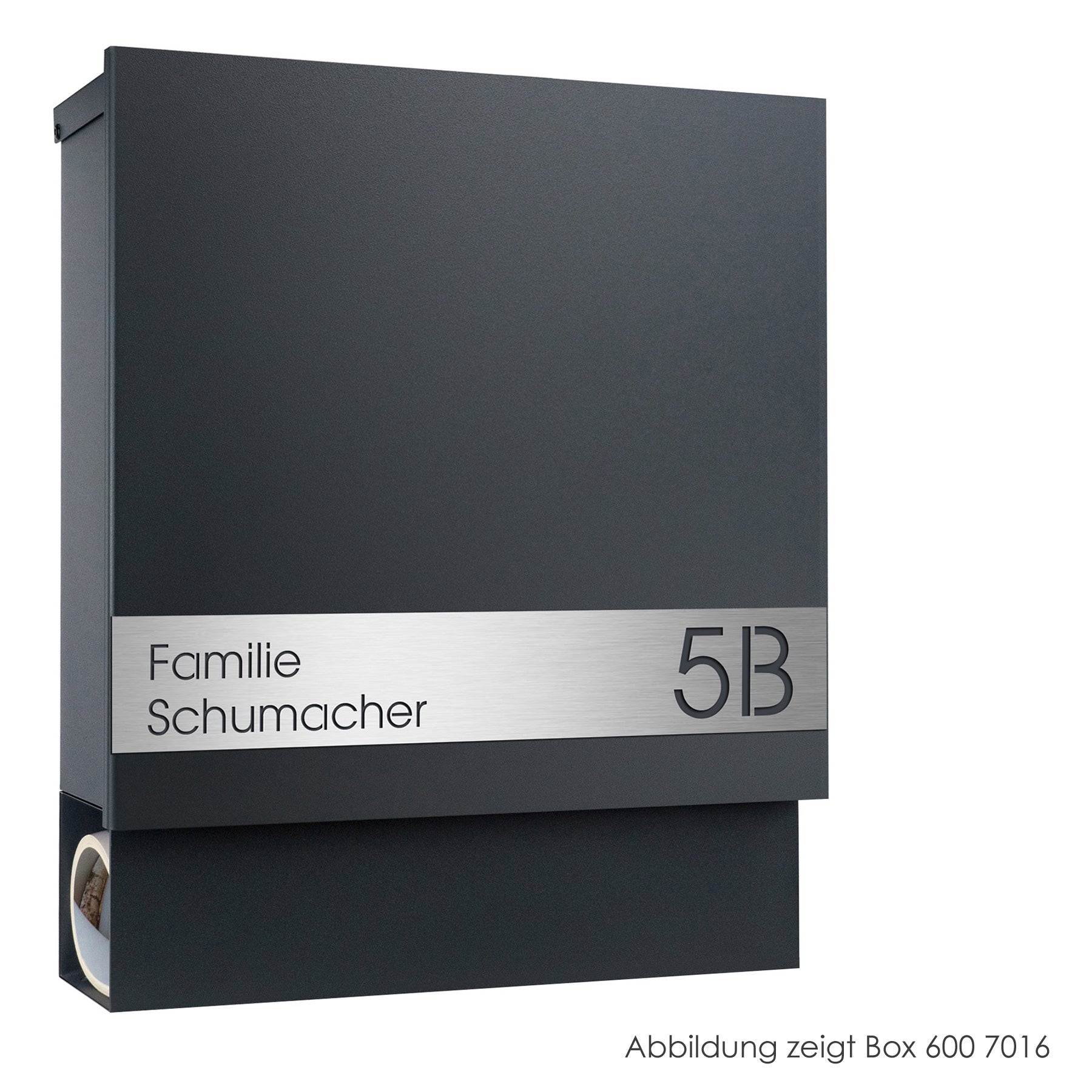 Edelstahlschild Stick282