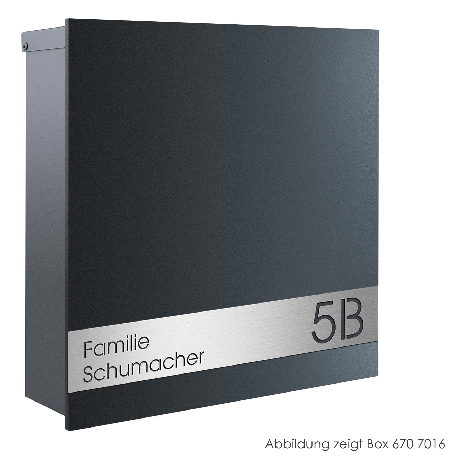 Edelstahlschild Stick282