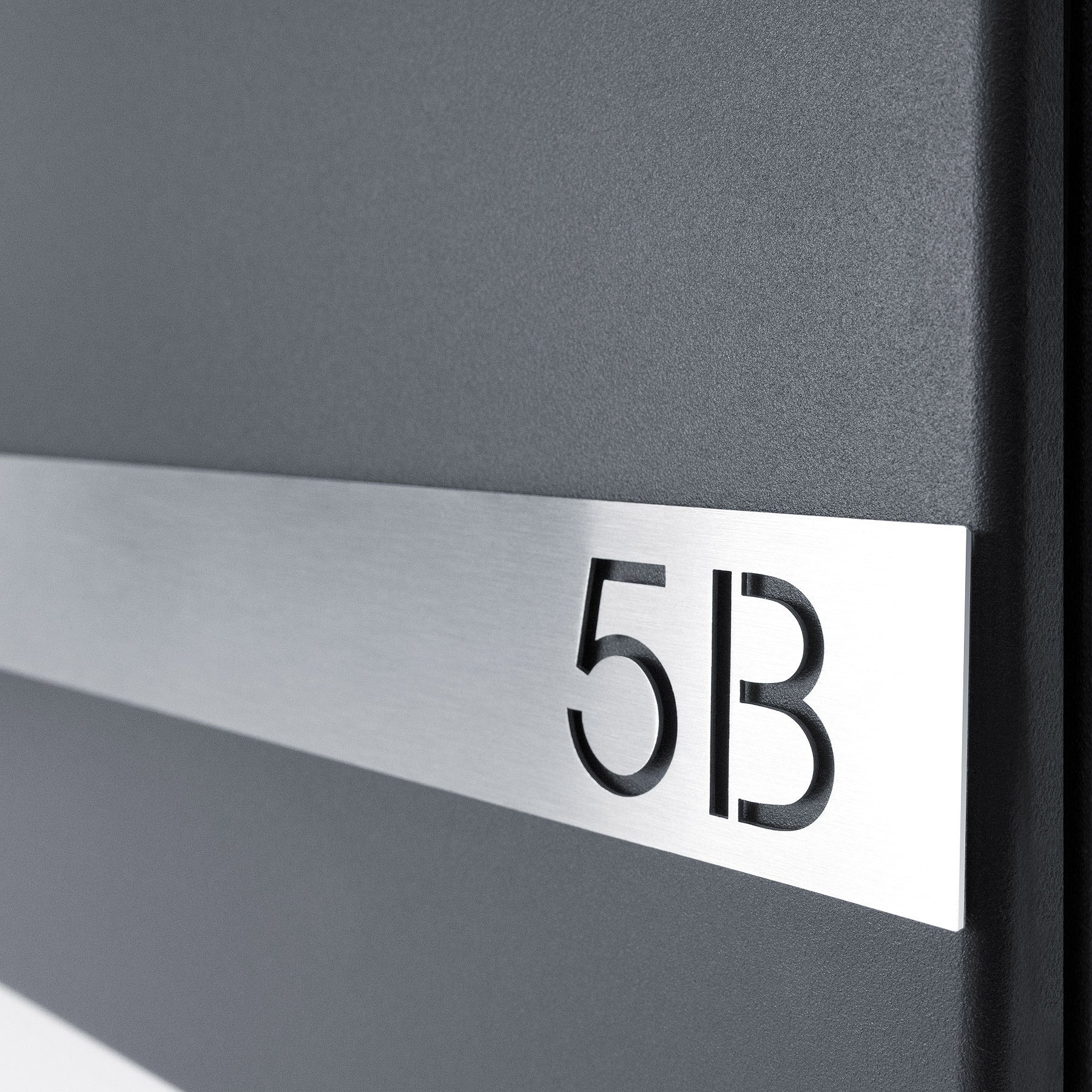 Edelstahlschild Stick331