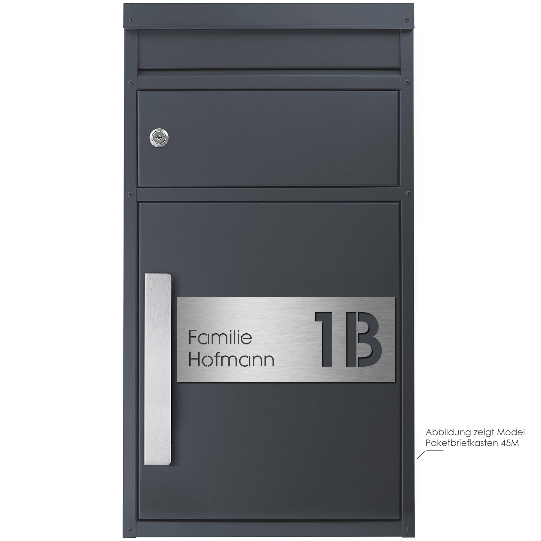 Edelstahlschild Stick502