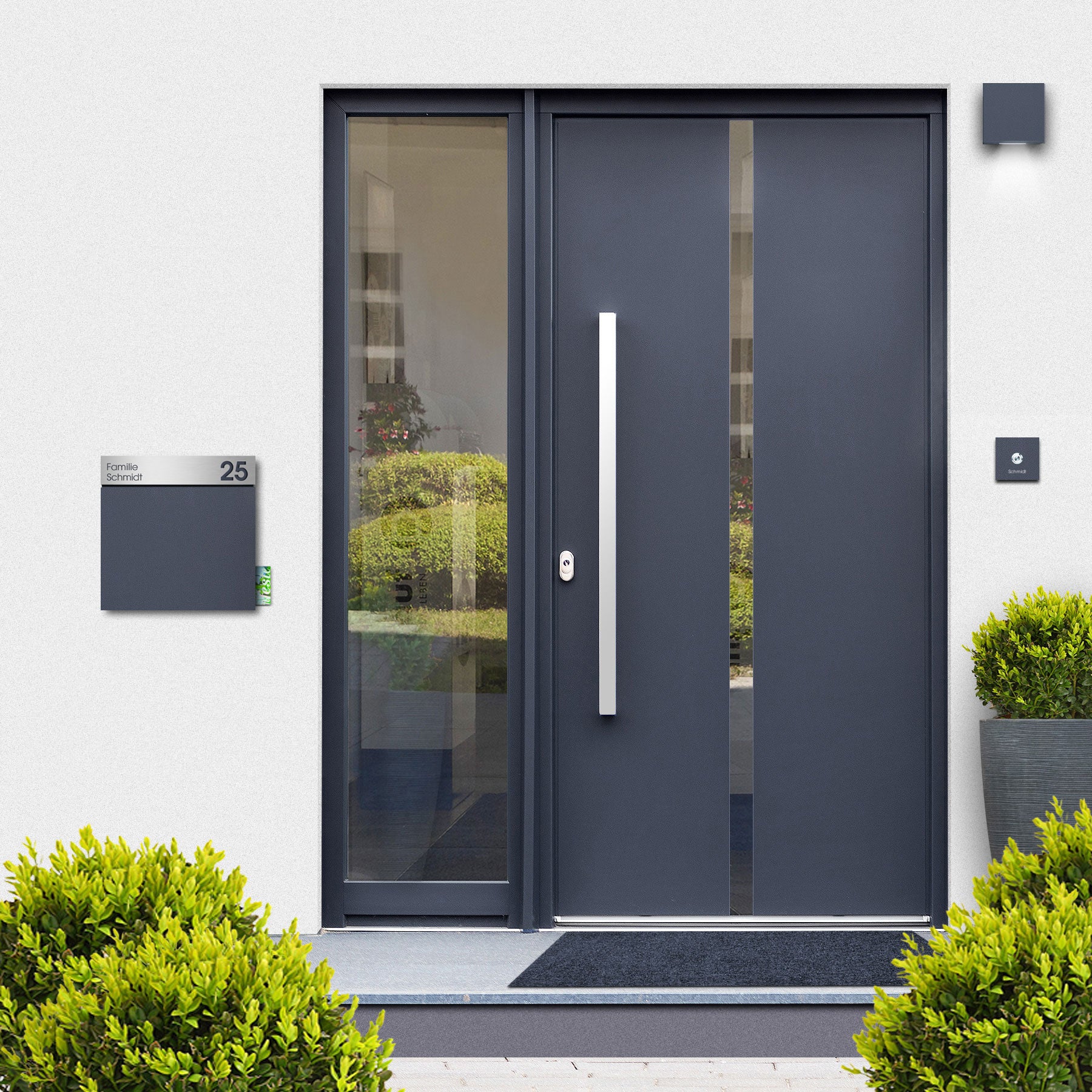 Edelstahlschild Stick508