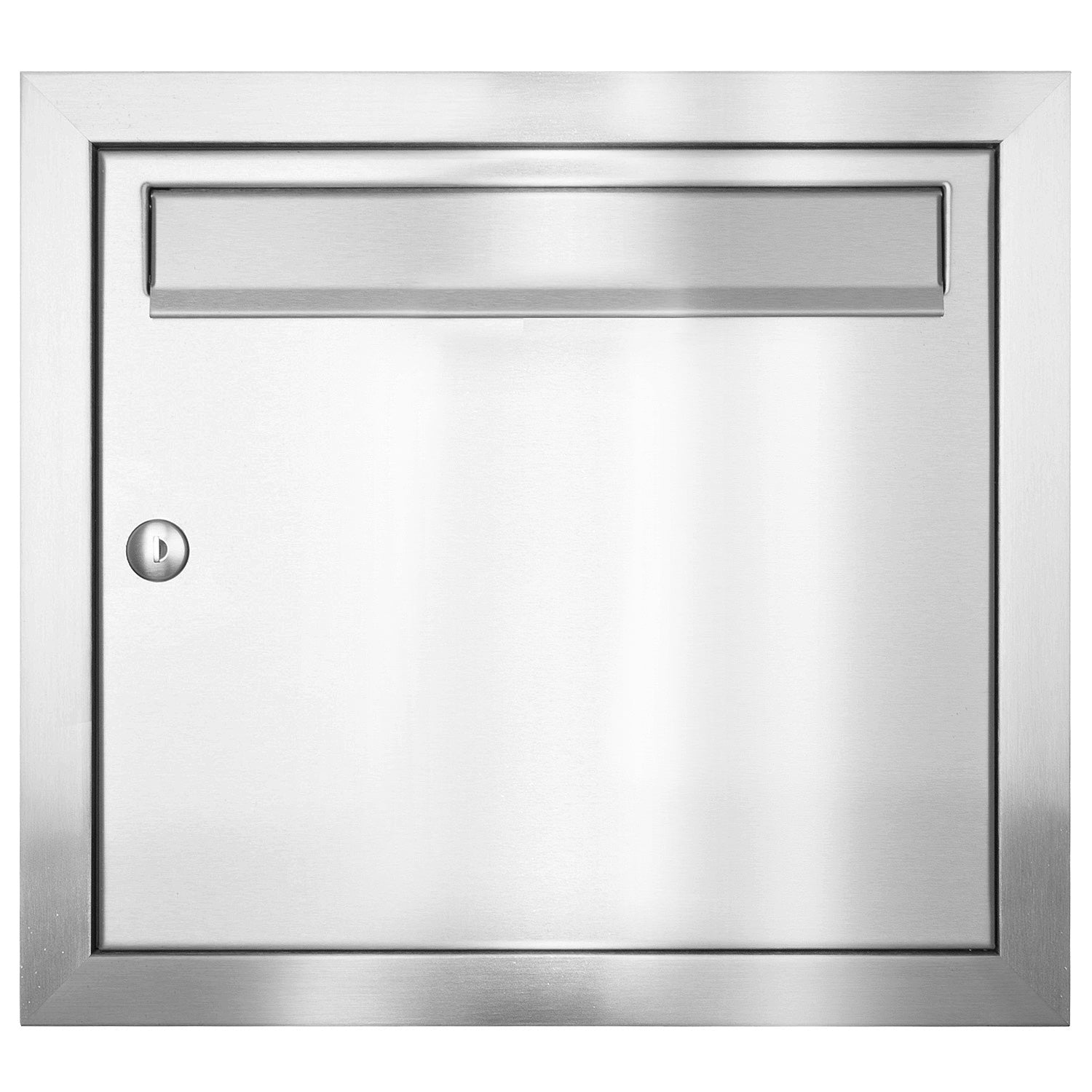 Edelstahl Unterputz-Briefkasten edel und hochwertig