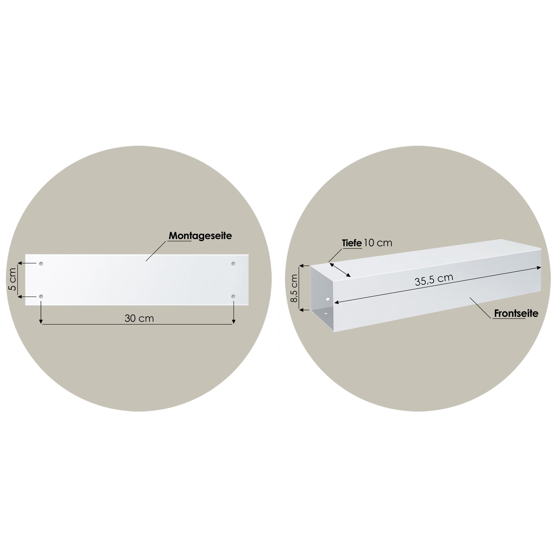 B-Ware MOCAVI Zeitungsfach ZF 1 weiß