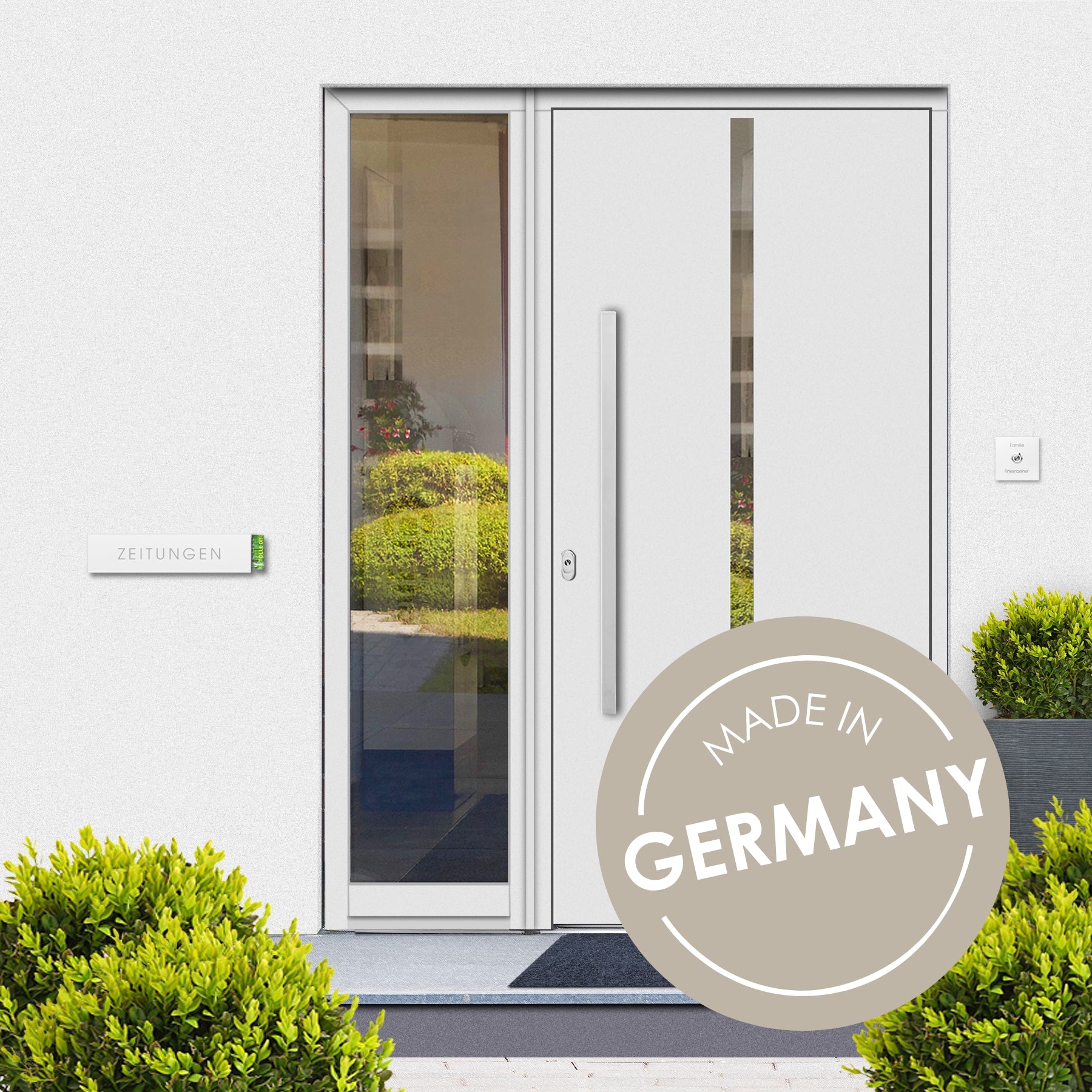 Zeitungsbox weiss MOCAVI ZF 1