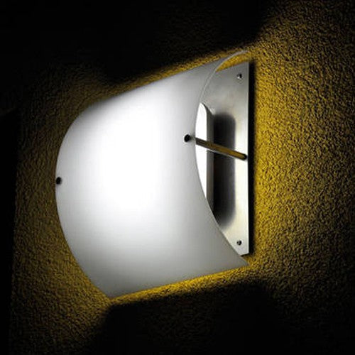 Außenleuchte Michigan Light weiß DL4010-SNO Outdoor-Leuchte weißes Acrylglas